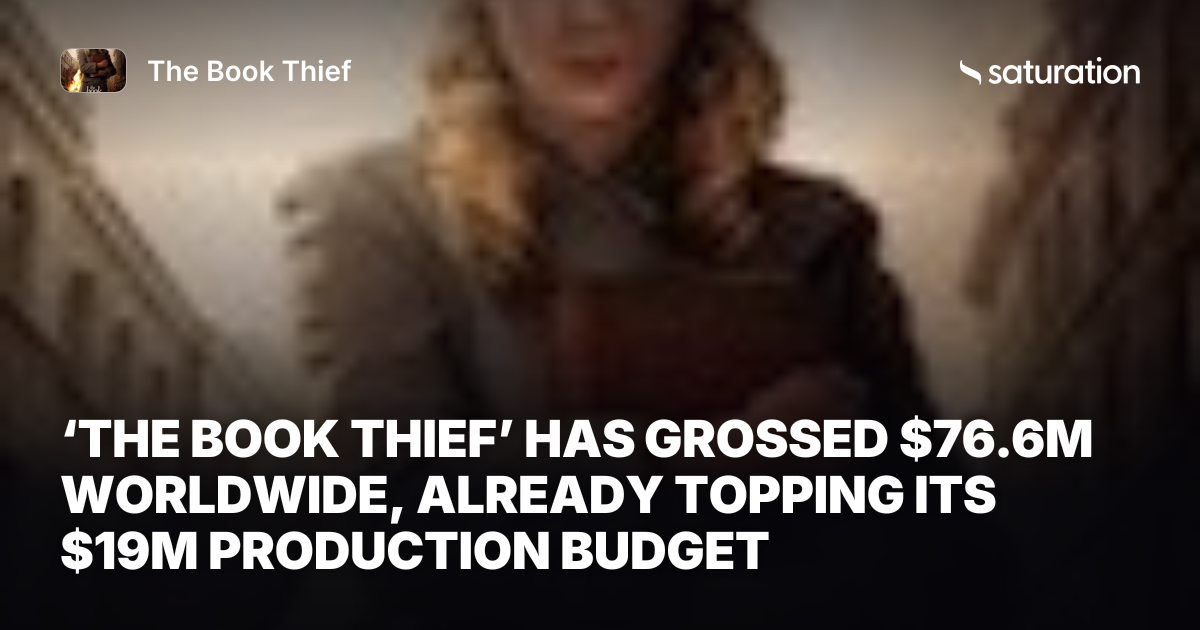 The Book Thief (2013) share card