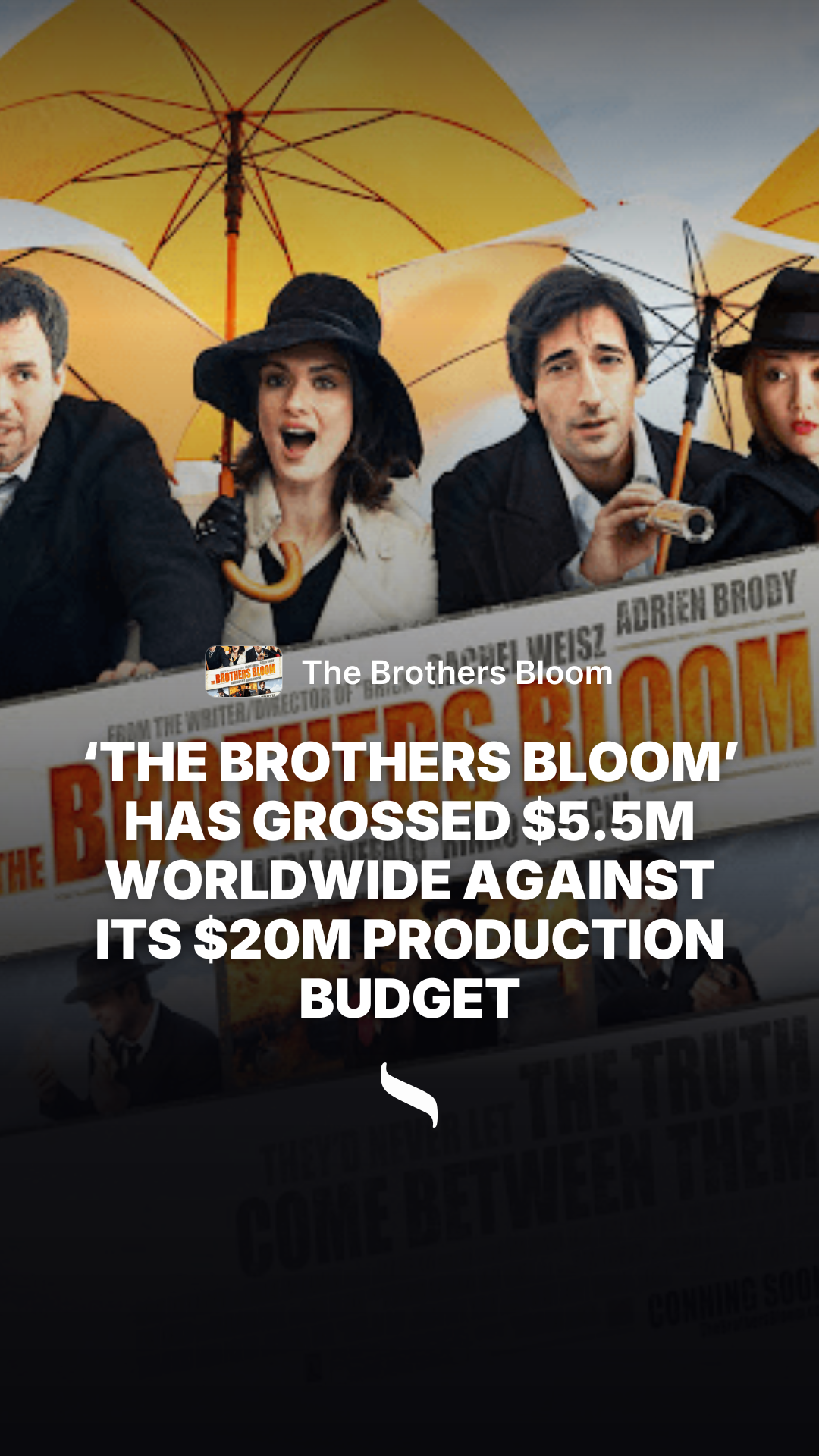 The Brothers Bloom (2009) share card