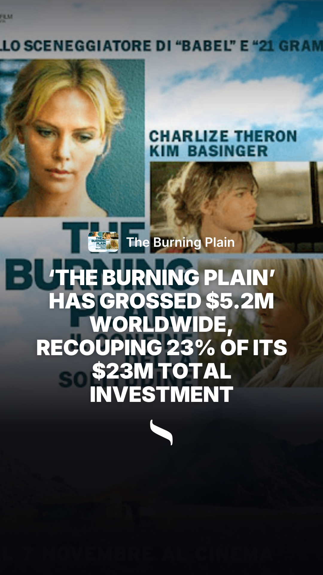 The Burning Plain (2009) share card
