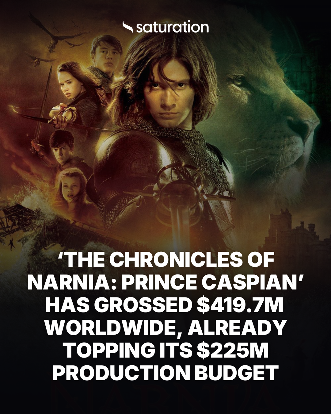 The Chronicles of Narnia: Prince Caspian share card