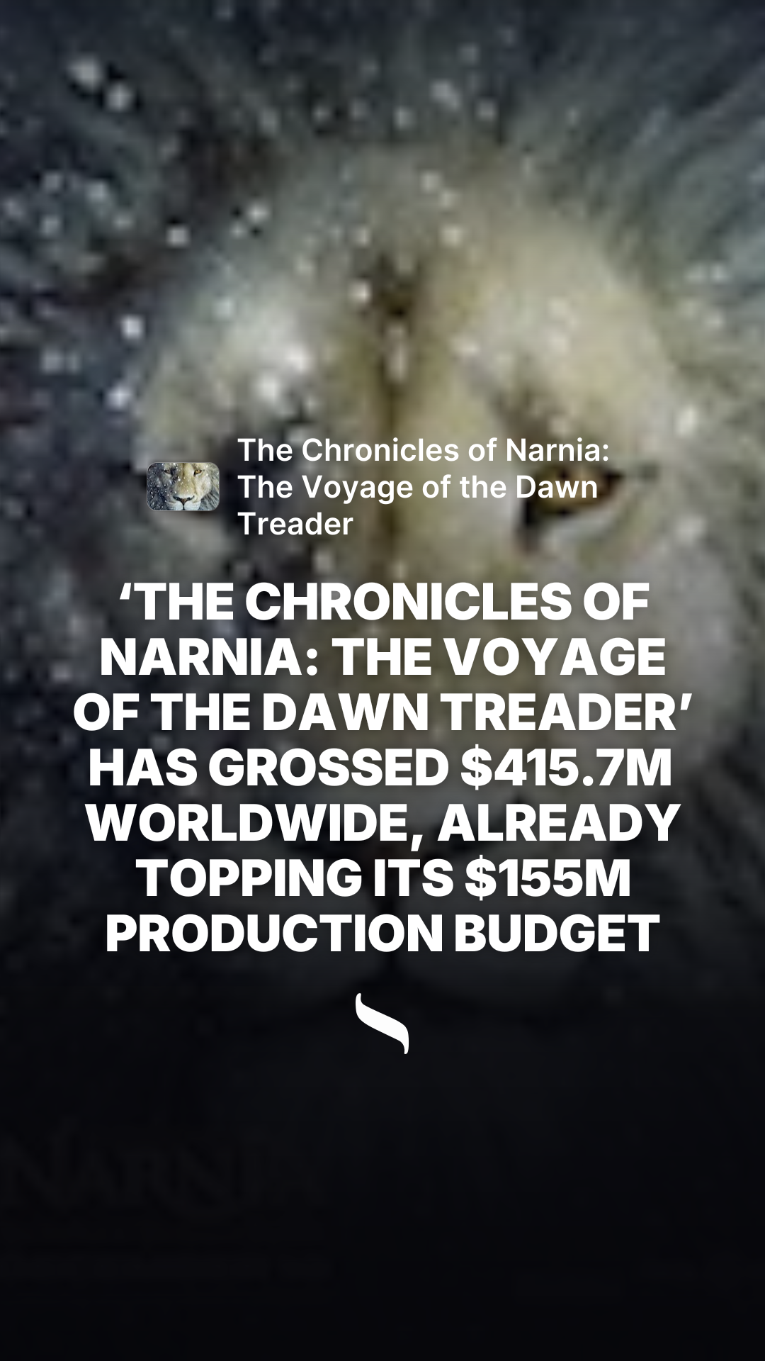 The Chronicles of Narnia: The Voyage of the Dawn Treader (2010) share card