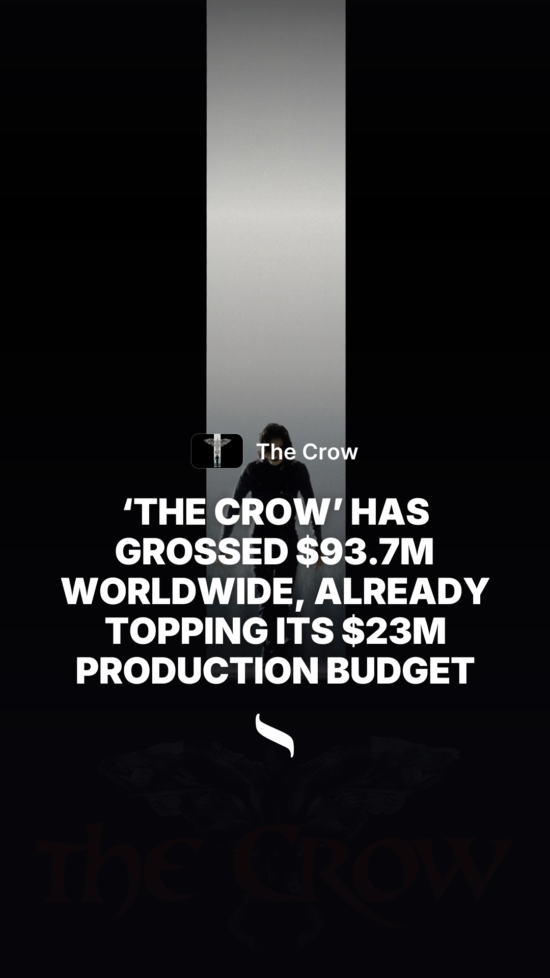 The Crow share card