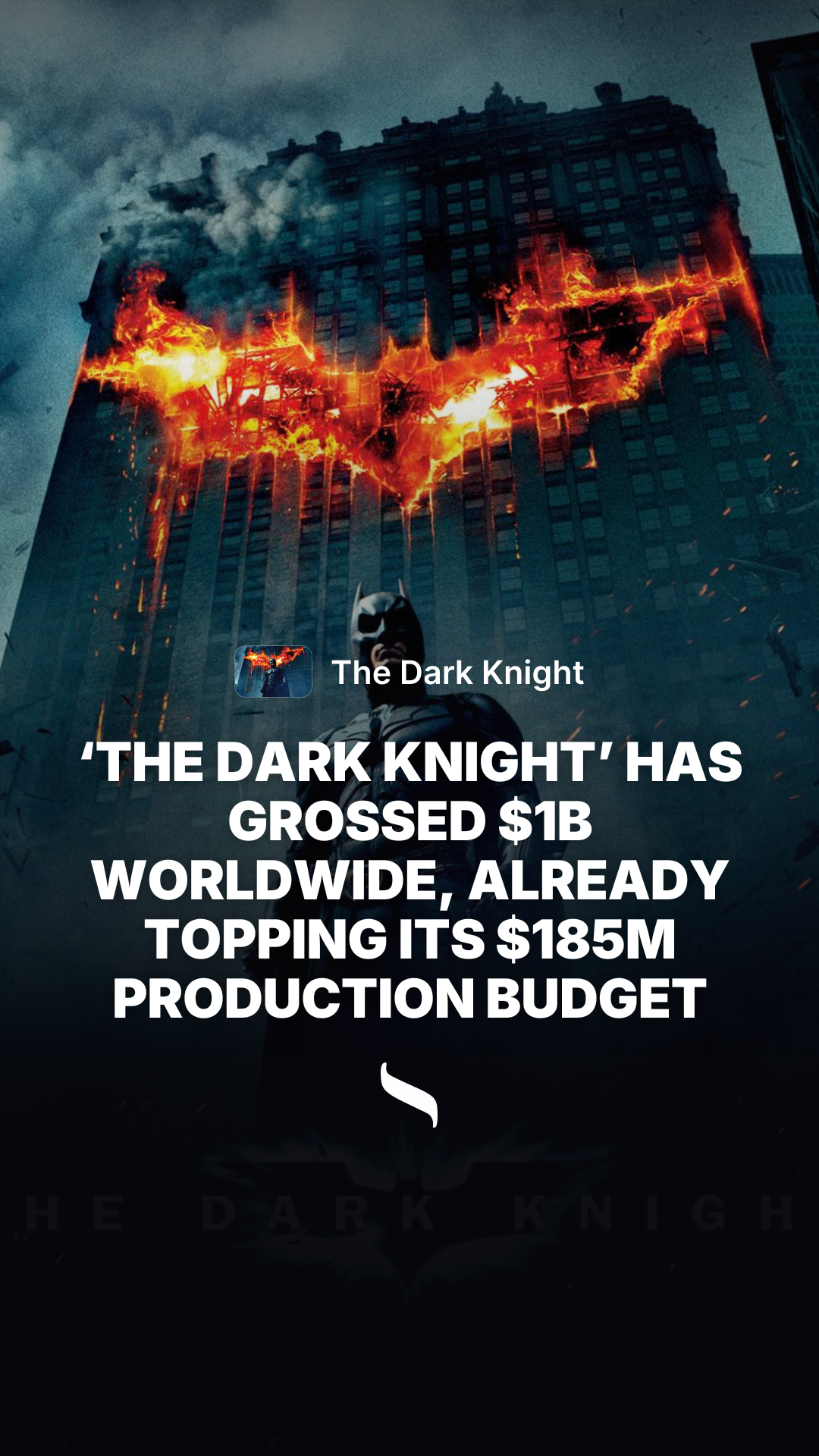 The Dark Knight share card