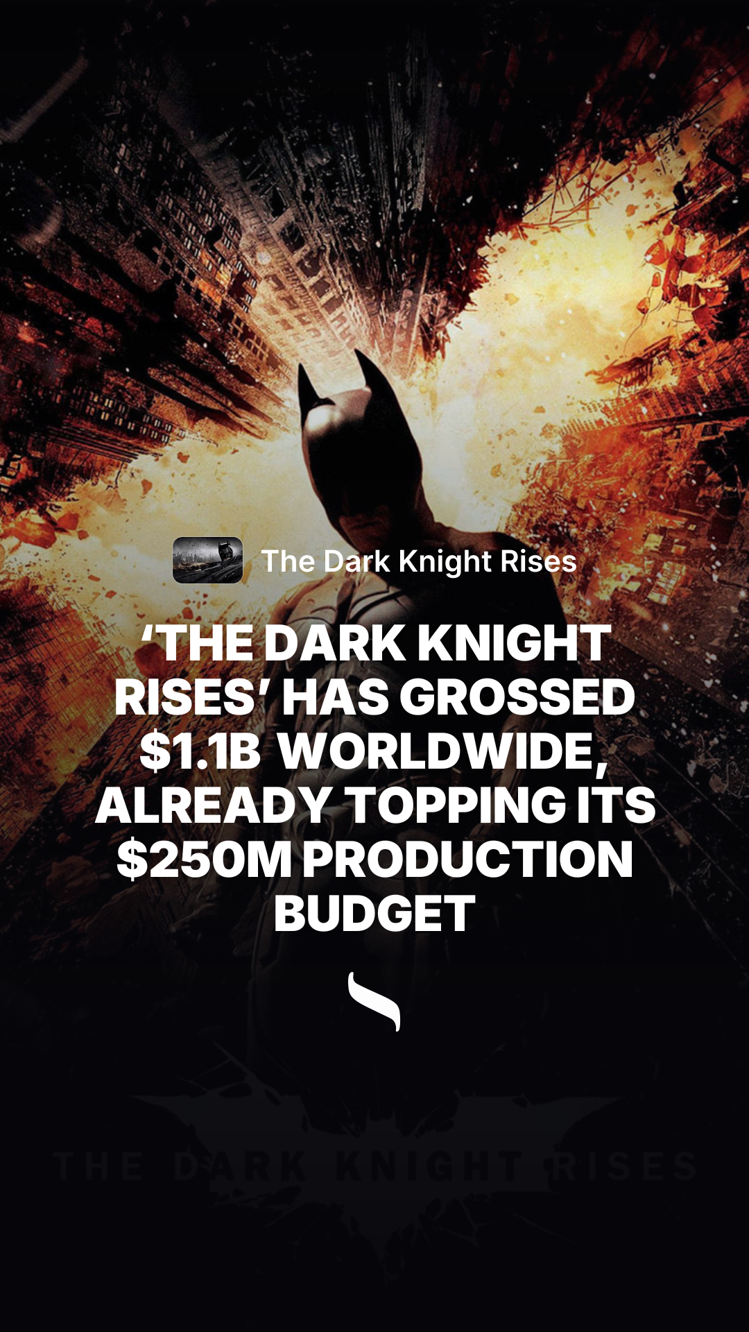 The Dark Knight Rises share card