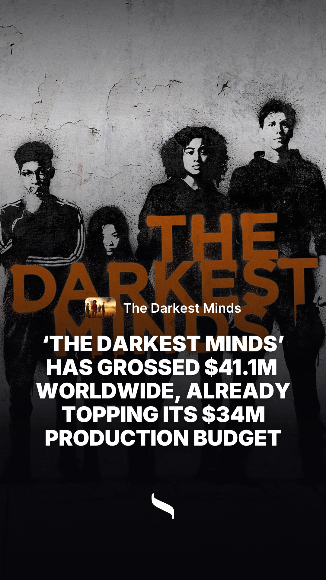 The Darkest Minds share card