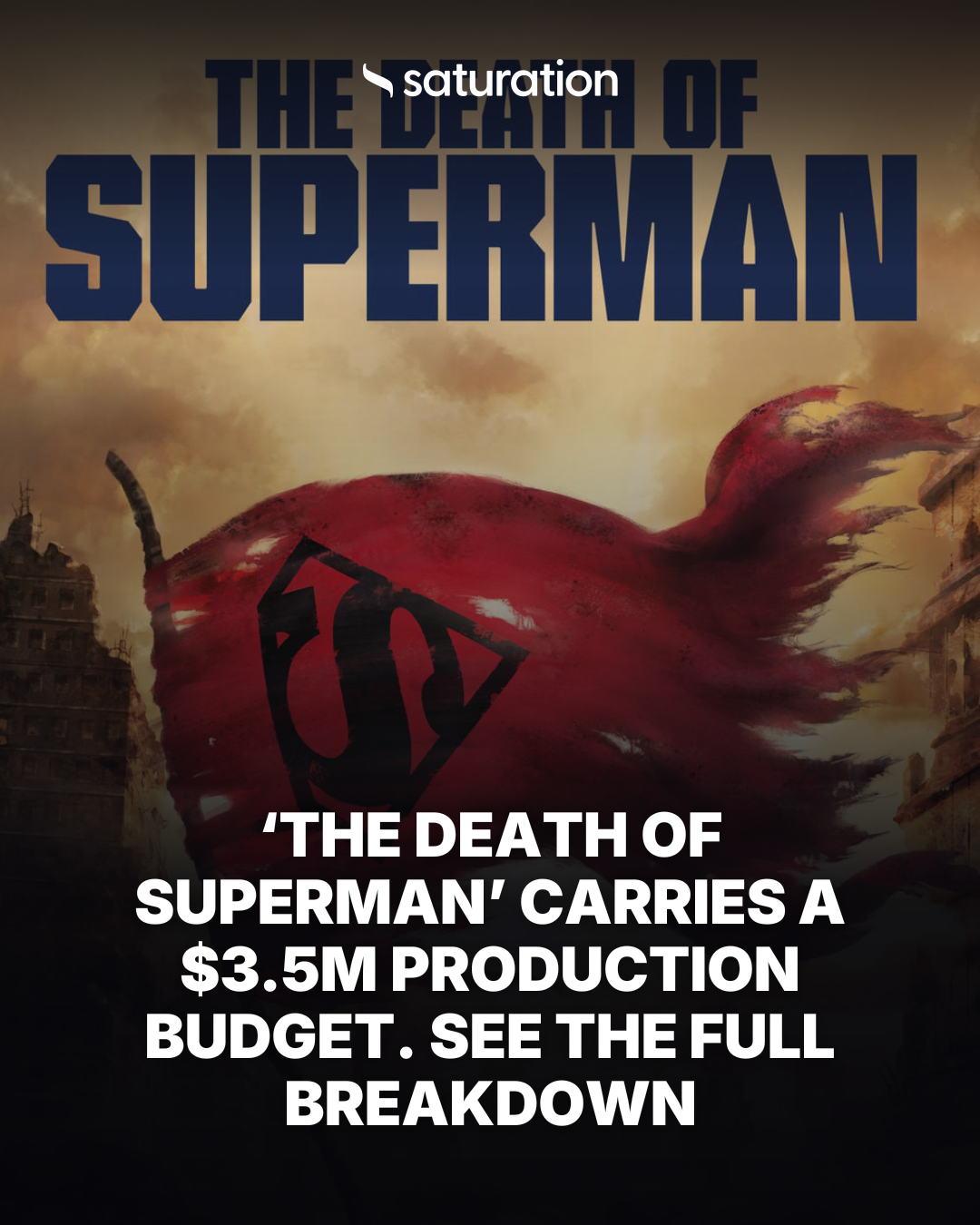 The Death of Superman share card