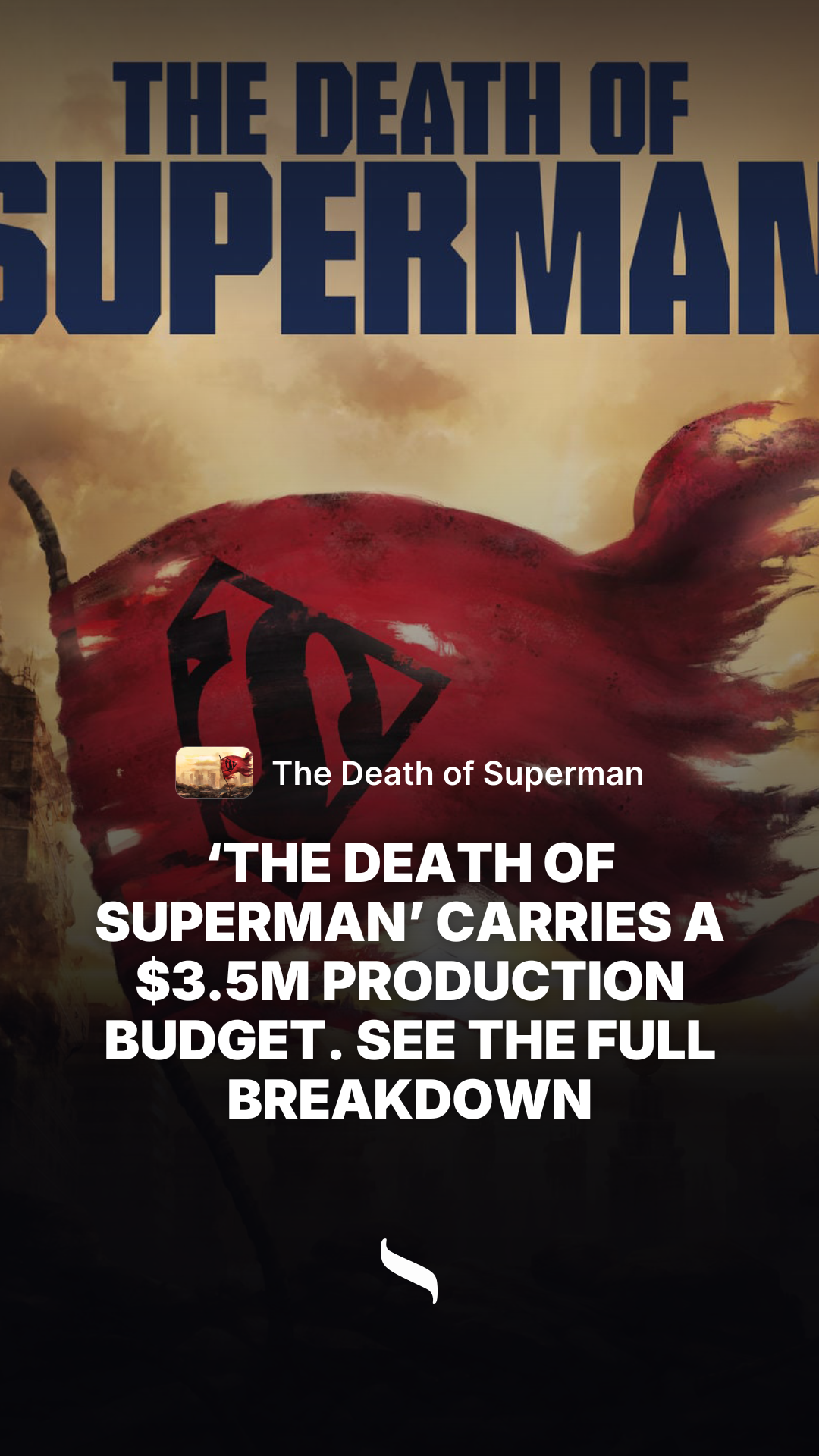 The Death of Superman share card