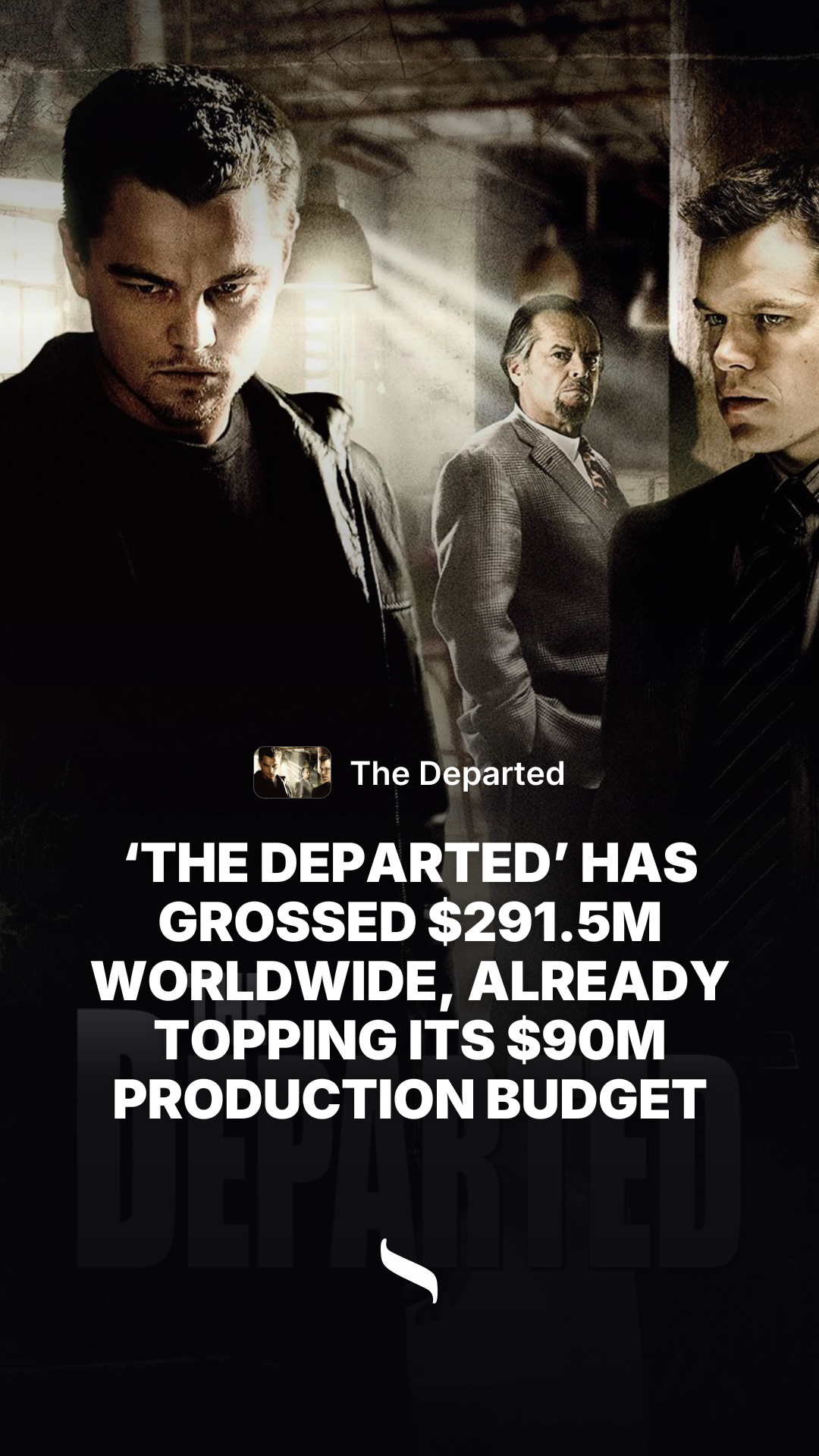 The Departed share card