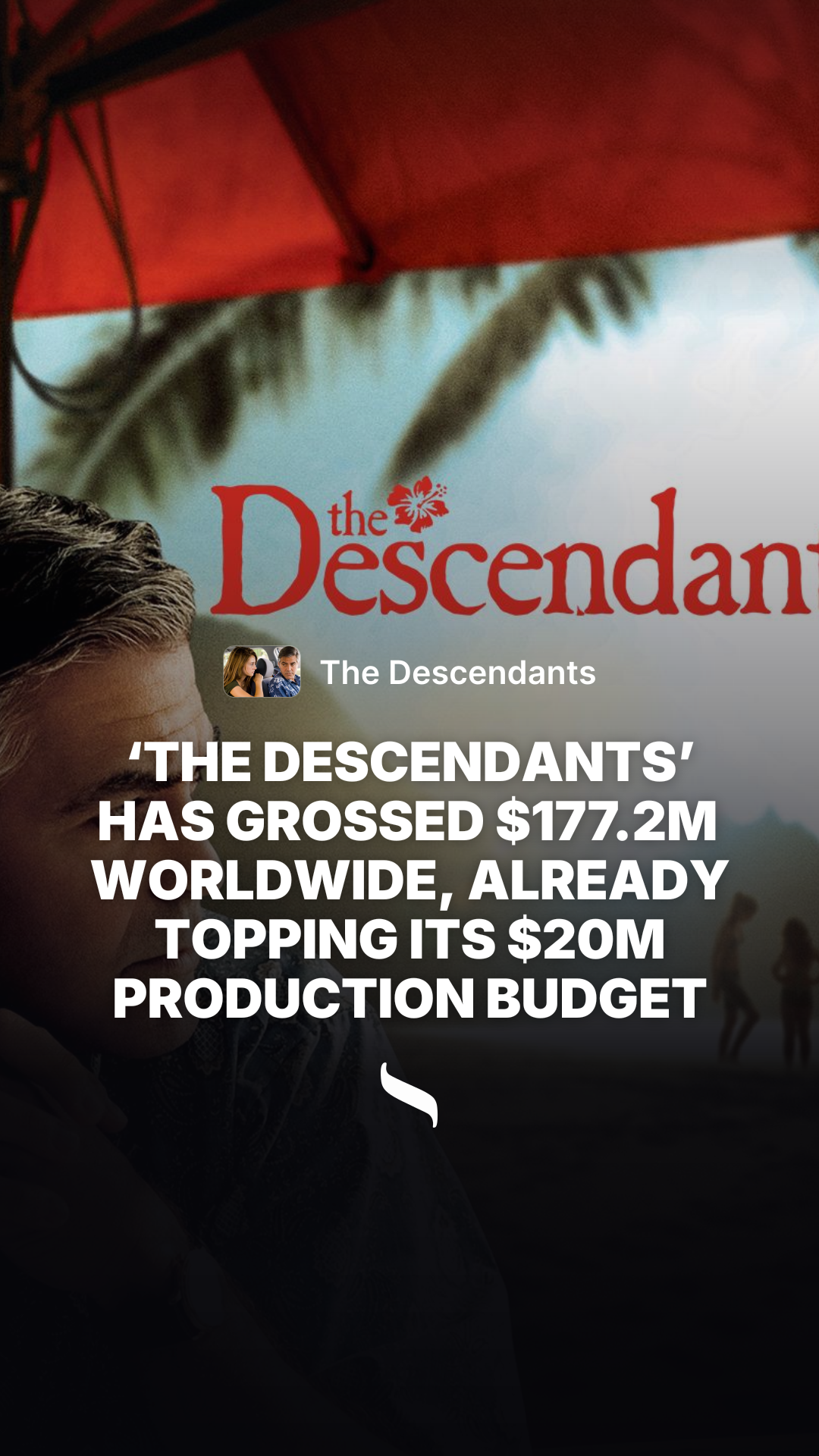 The Descendants share card