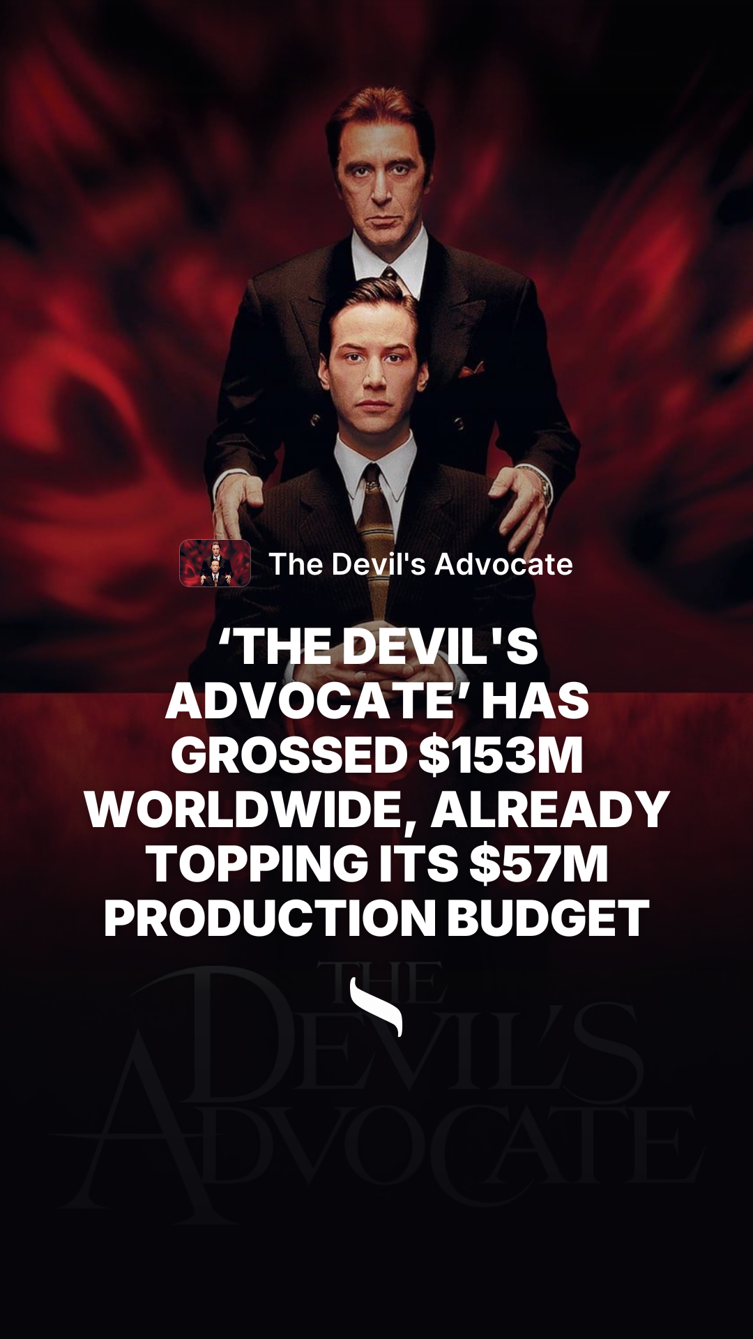 The Devil's Advocate (1997) share card