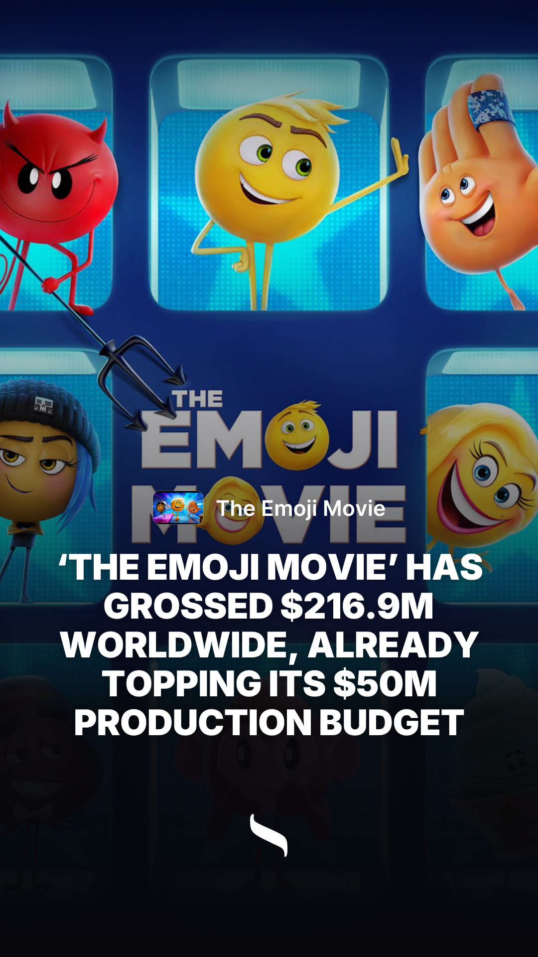 The Emoji Movie share card