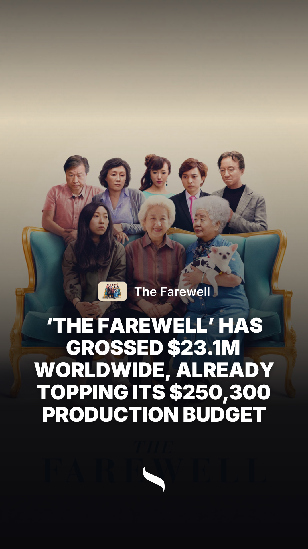 The Farewell share card