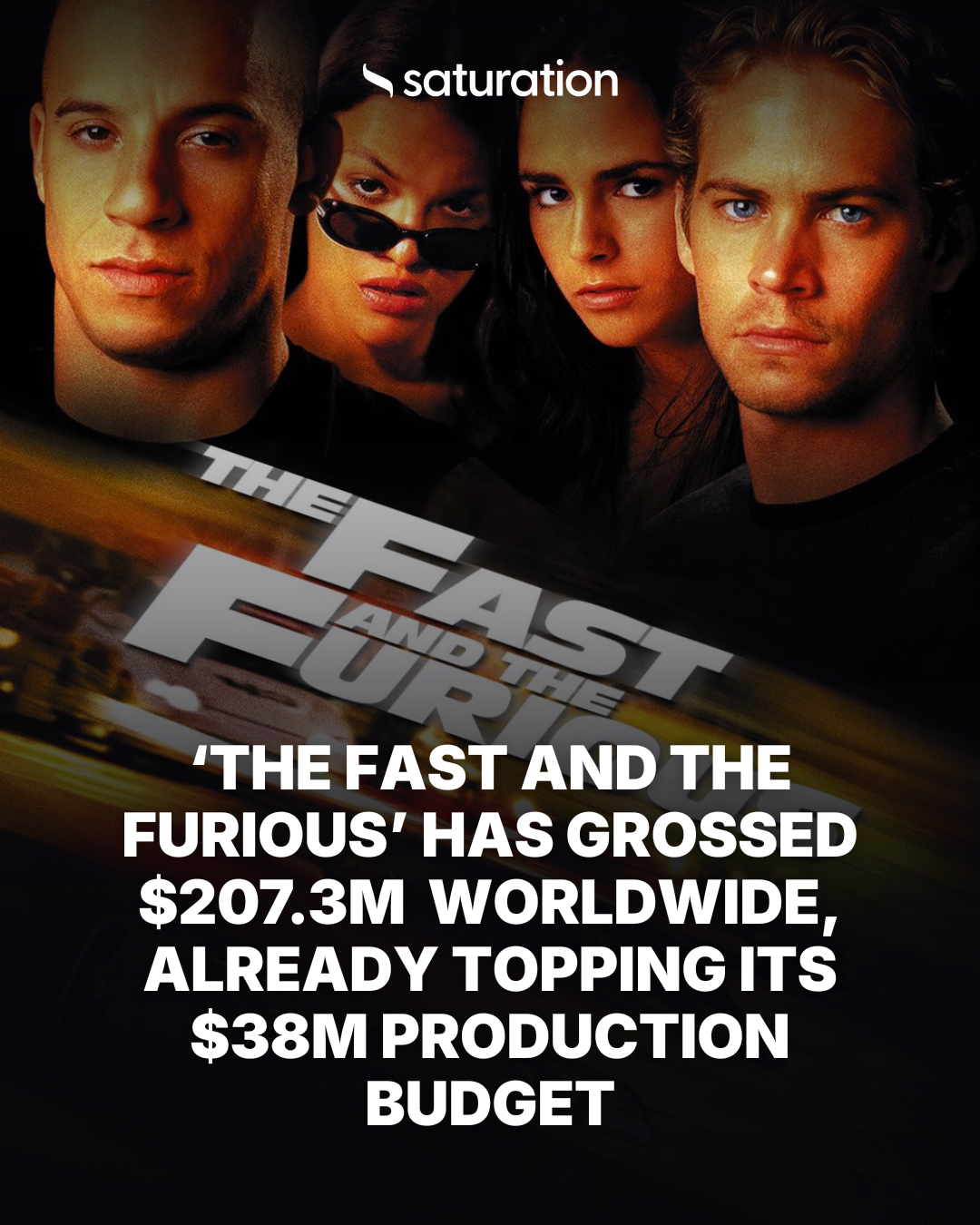 The Fast and the Furious share card