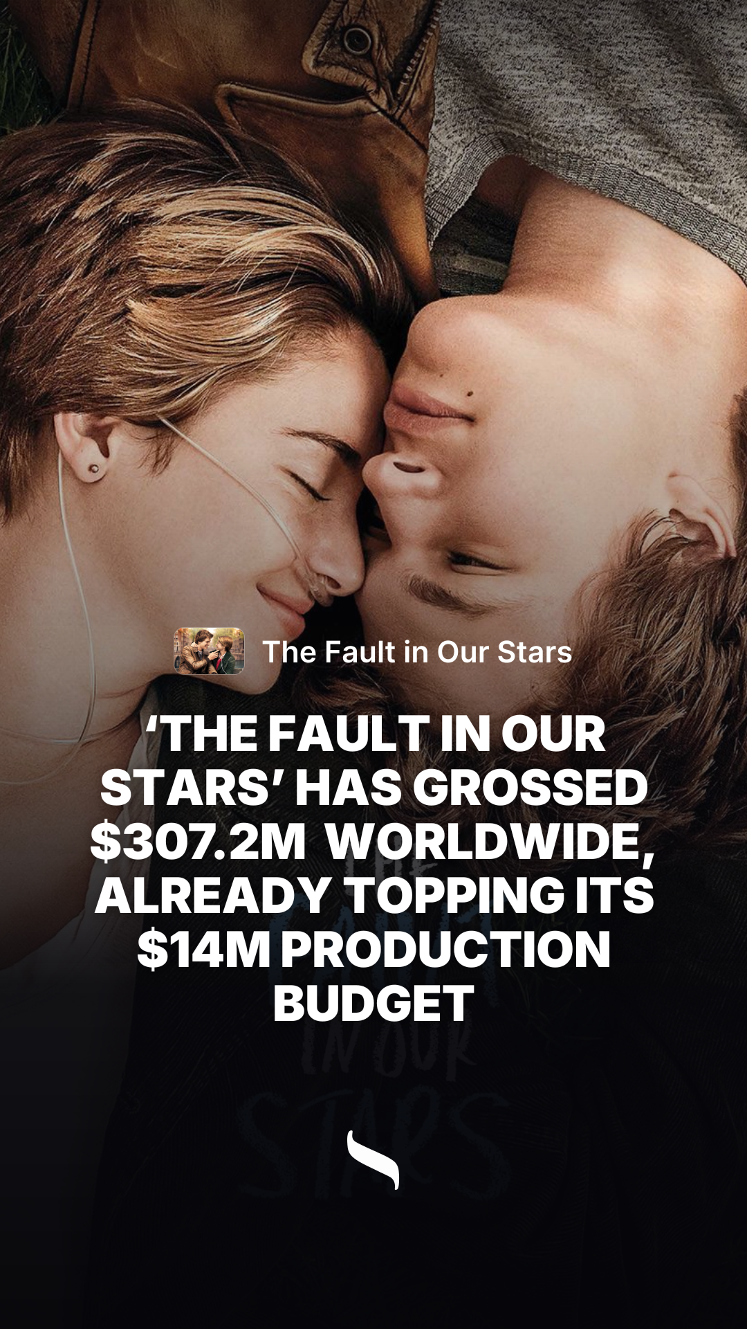 The Fault in Our Stars share card