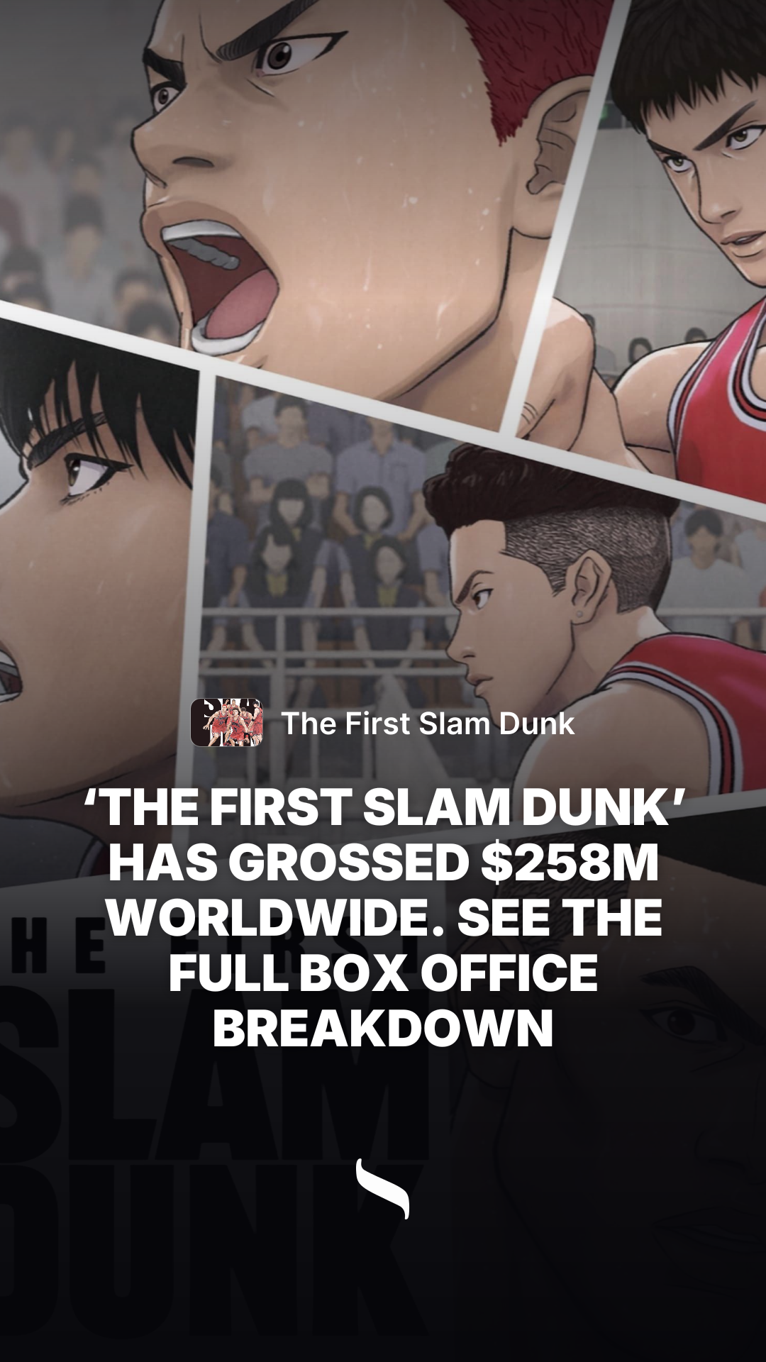 The First Slam Dunk share card