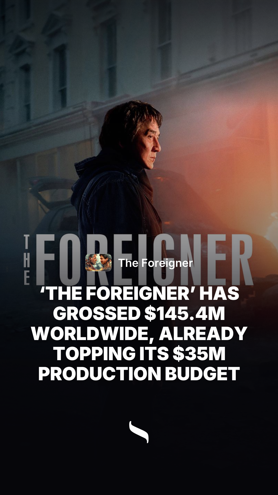 The Foreigner share card