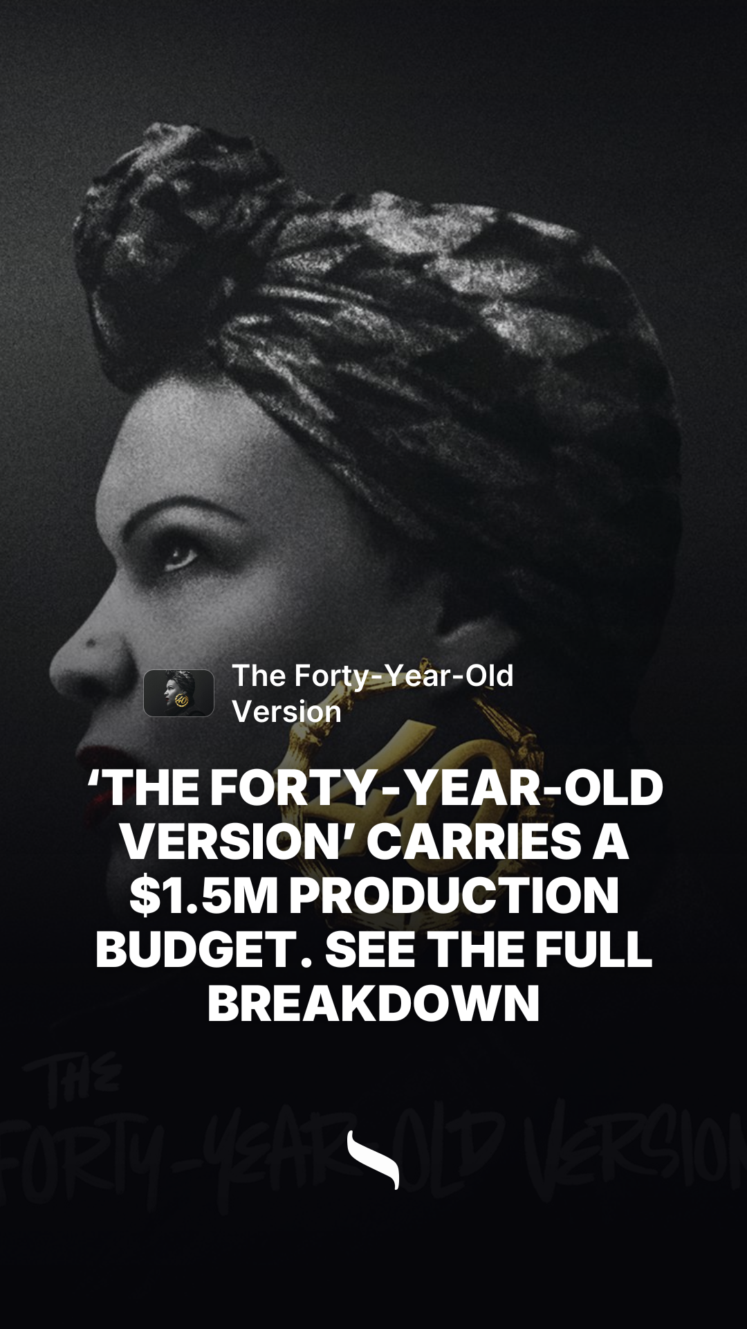 The Forty-Year-Old Version share card