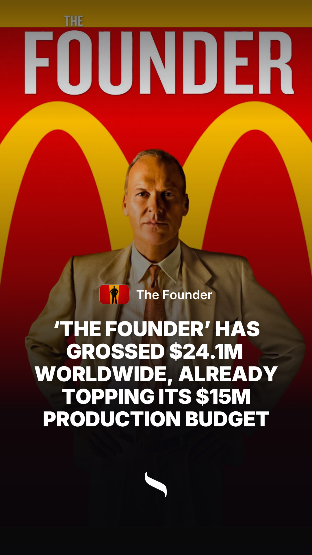 The Founder share card