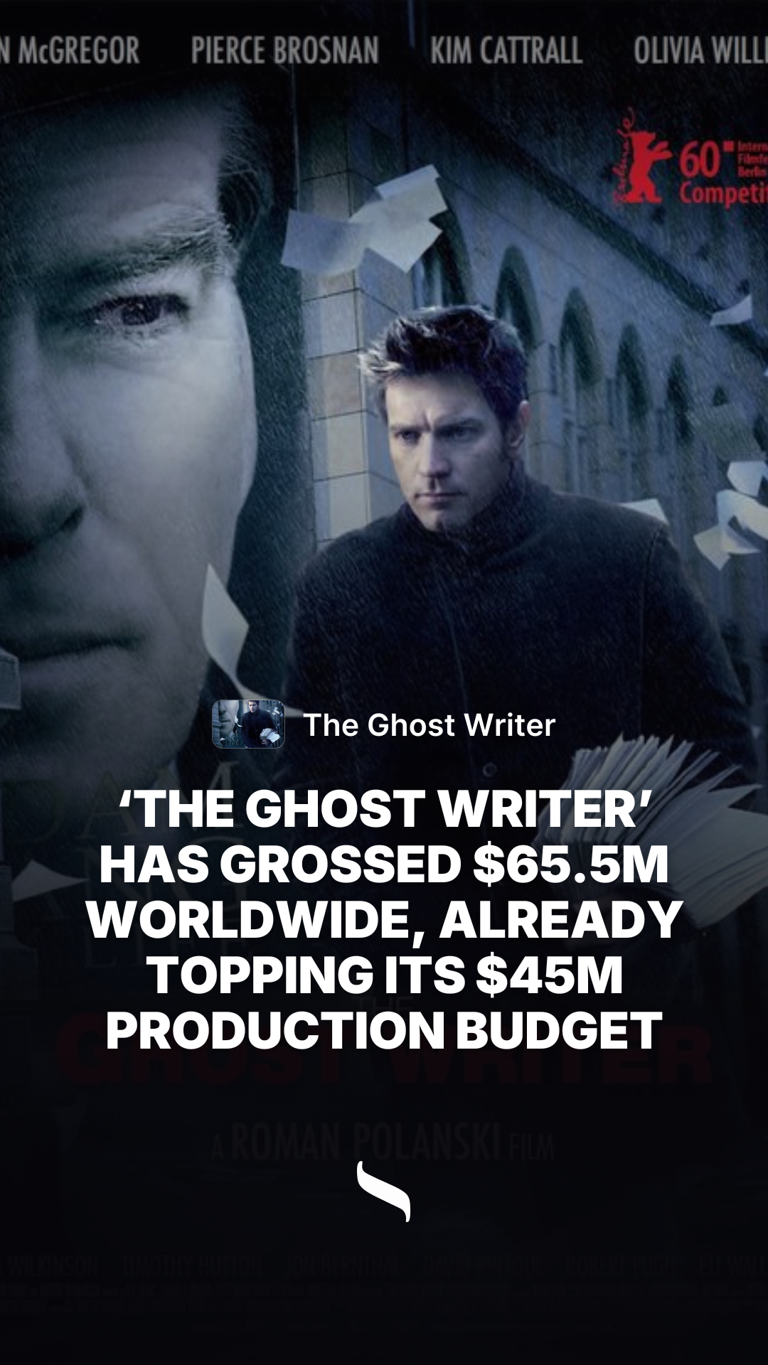 The Ghost Writer share card