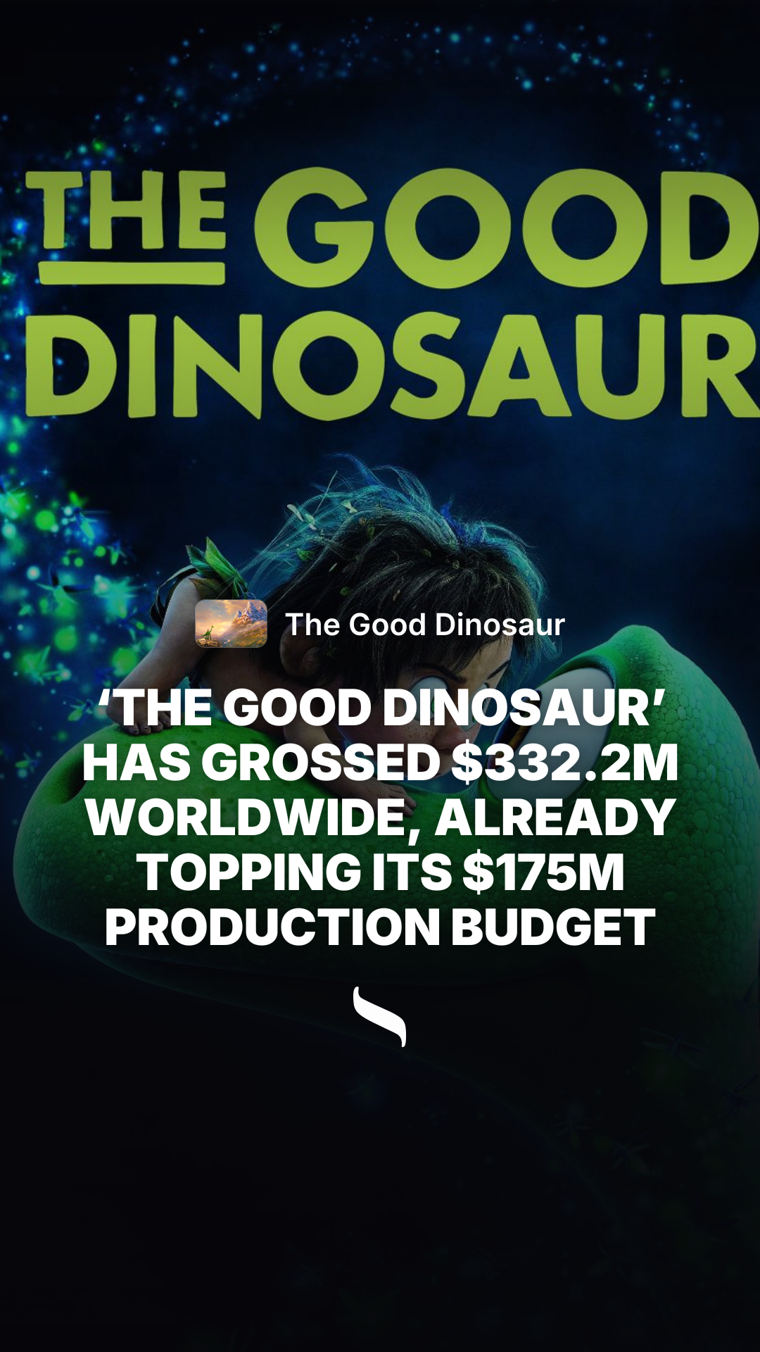 The Good Dinosaur share card