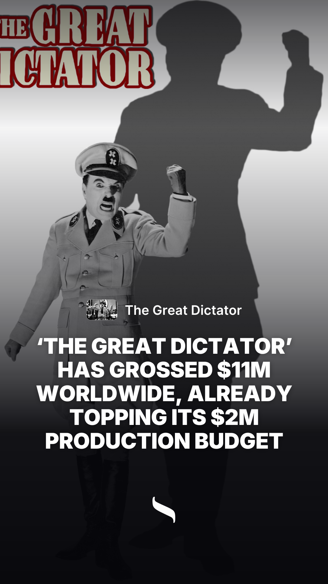 The Great Dictator share card