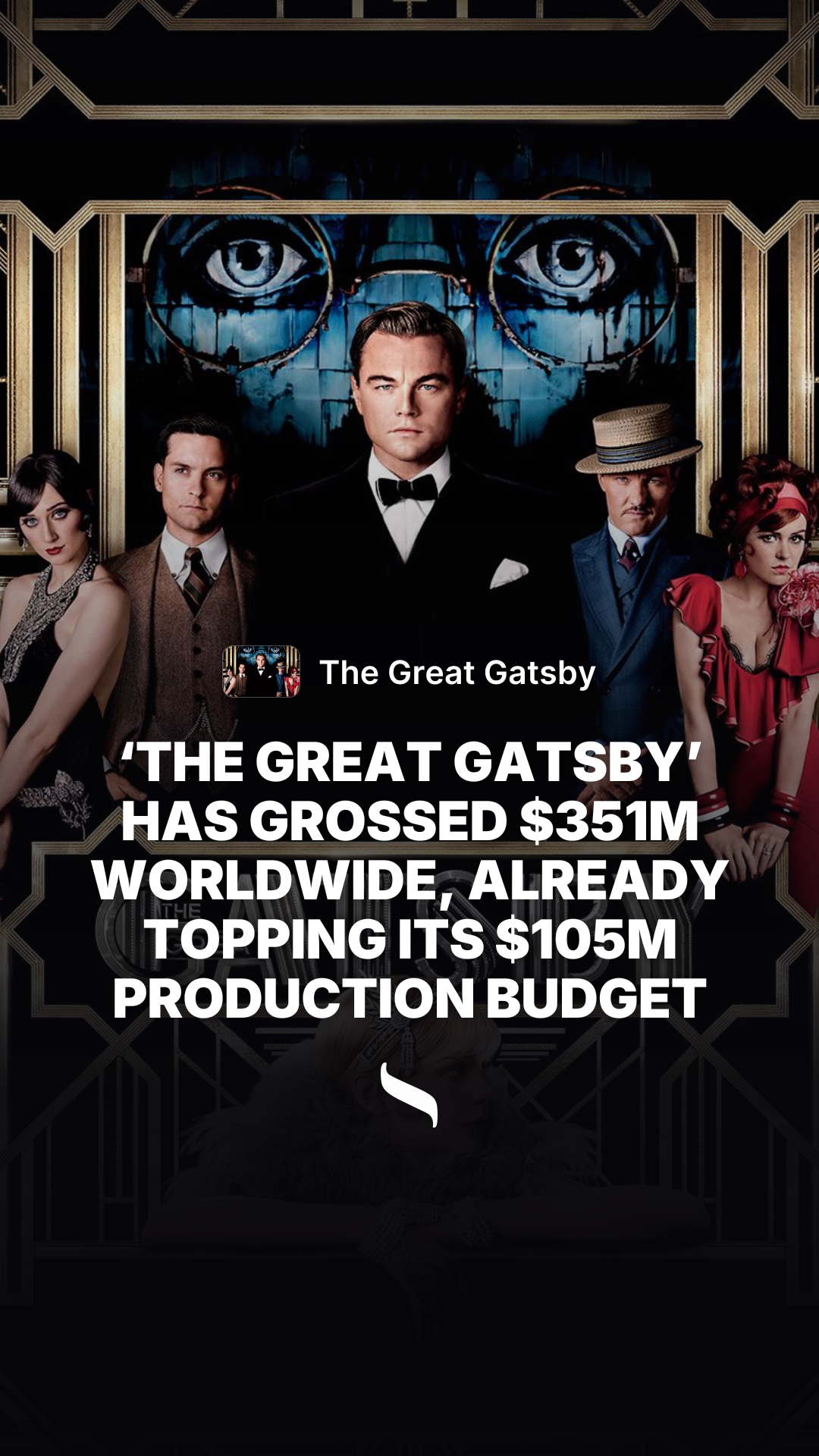 The Great Gatsby share card