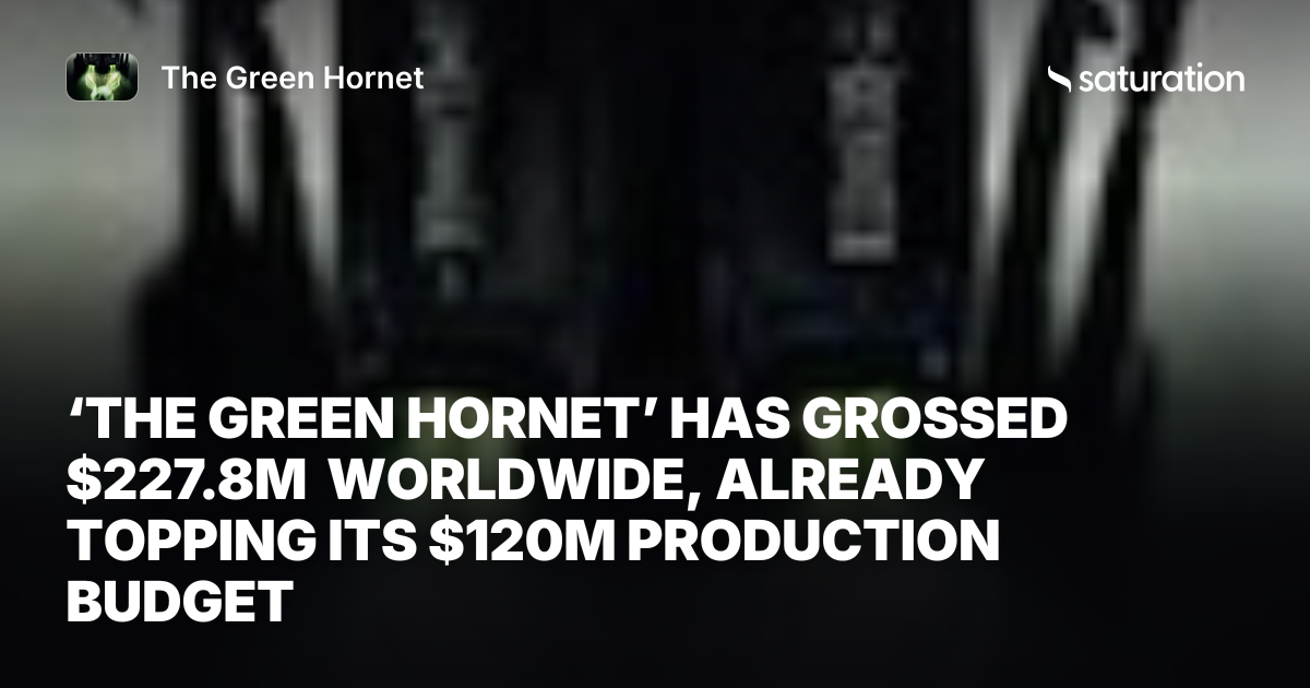 The Green Hornet (2011) share card