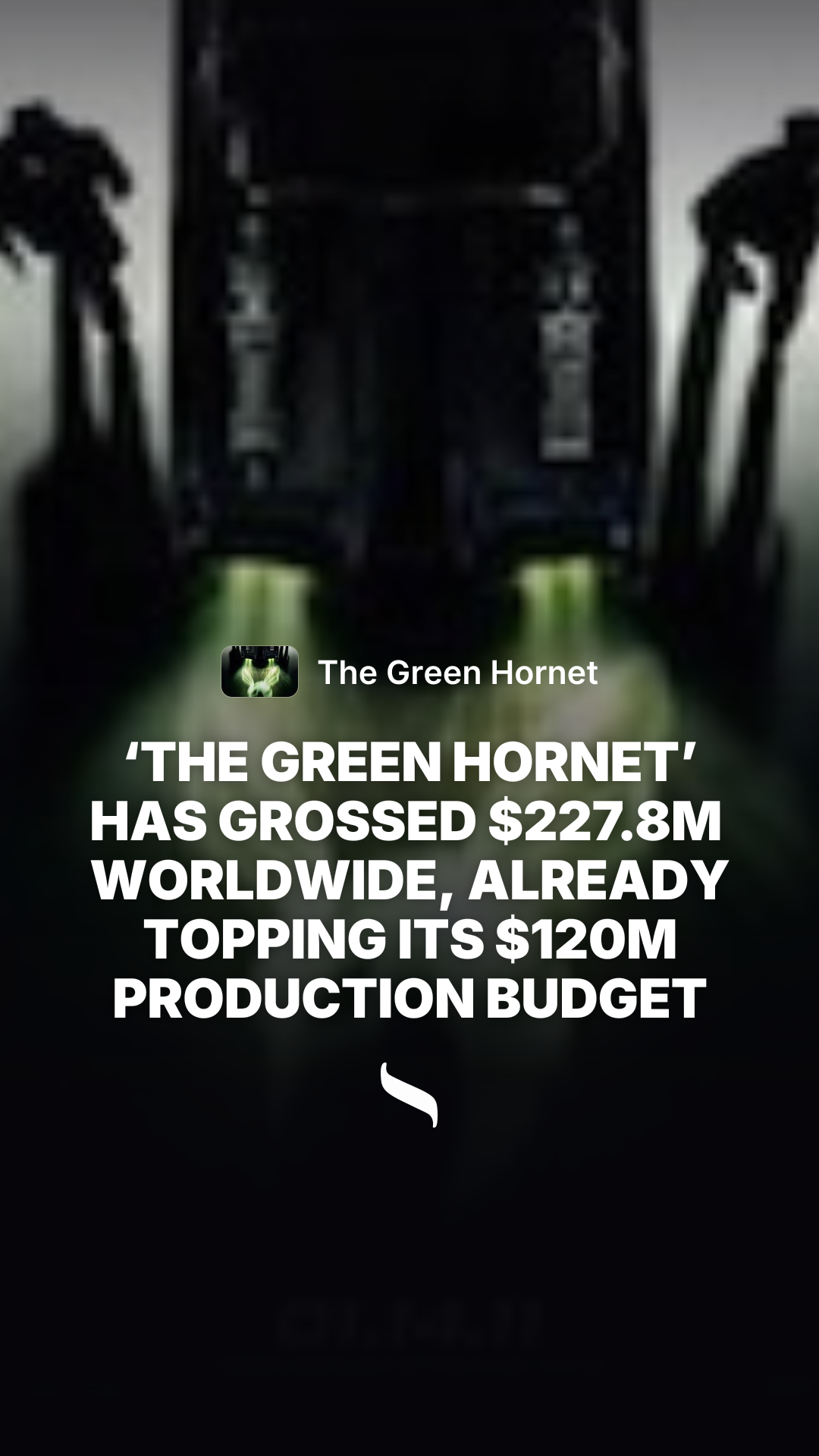 The Green Hornet (2011) share card