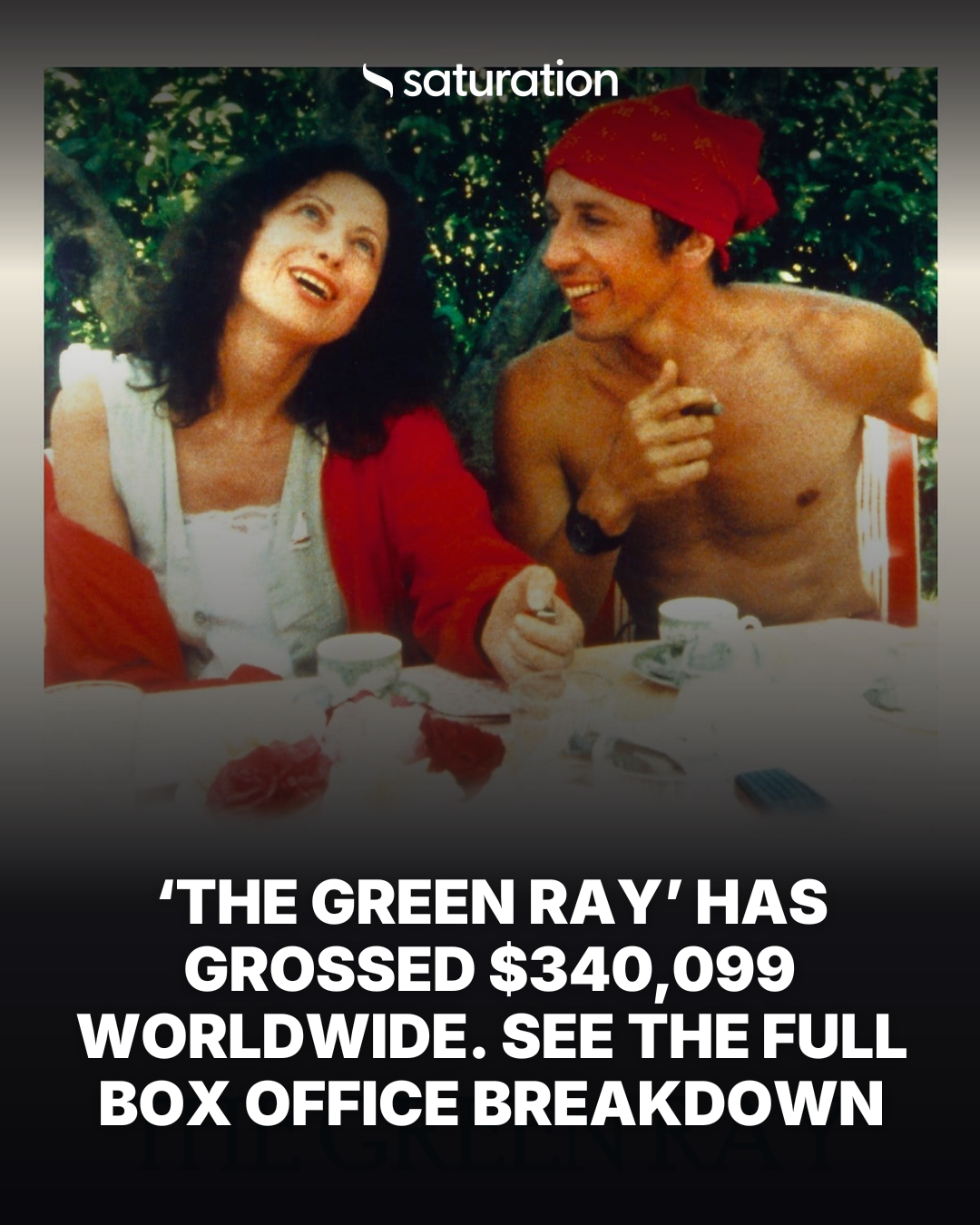 The Green Ray share card