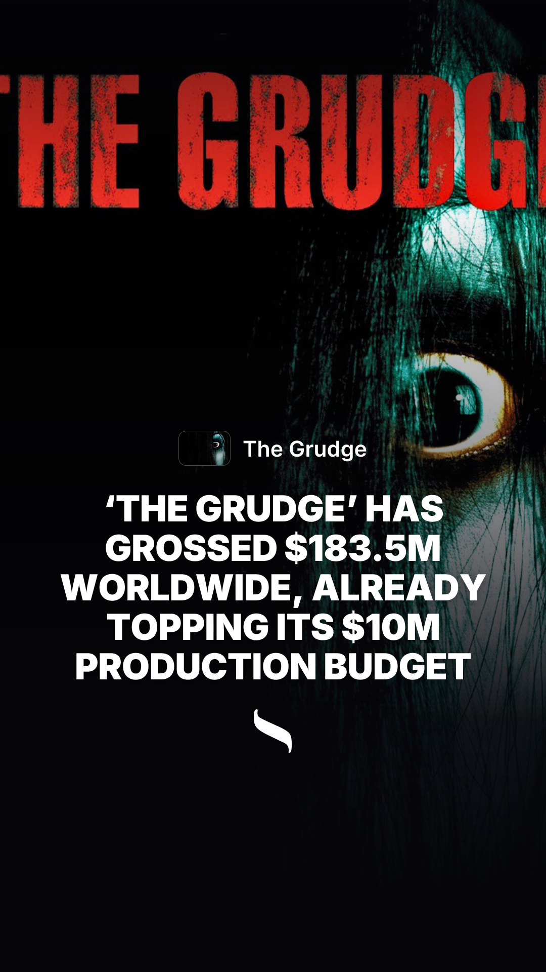 The Grudge share card