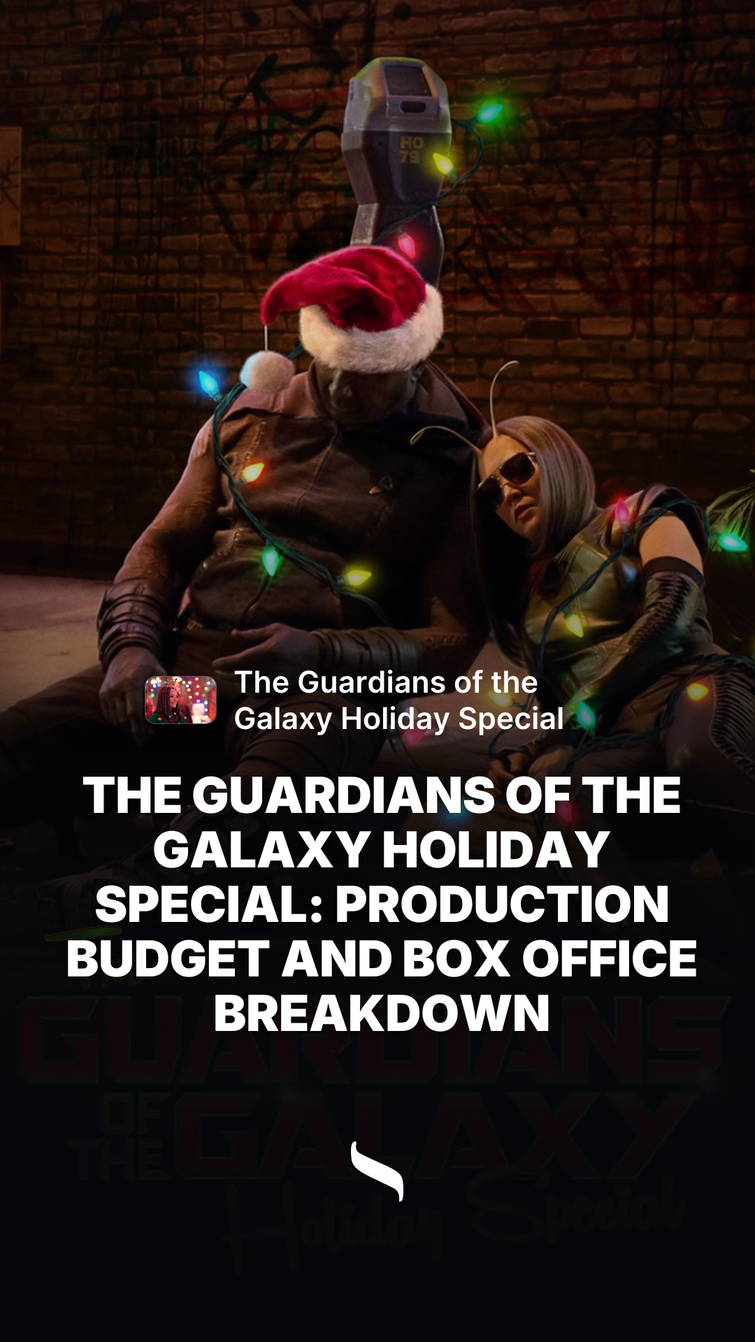 The Guardians of the Galaxy Holiday Special share card
