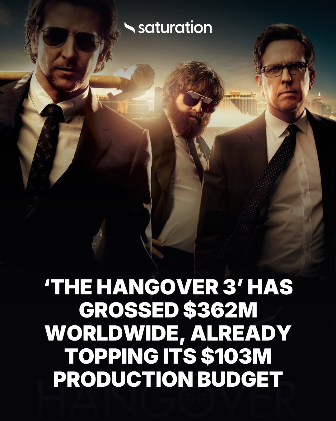 The Hangover 3 share card