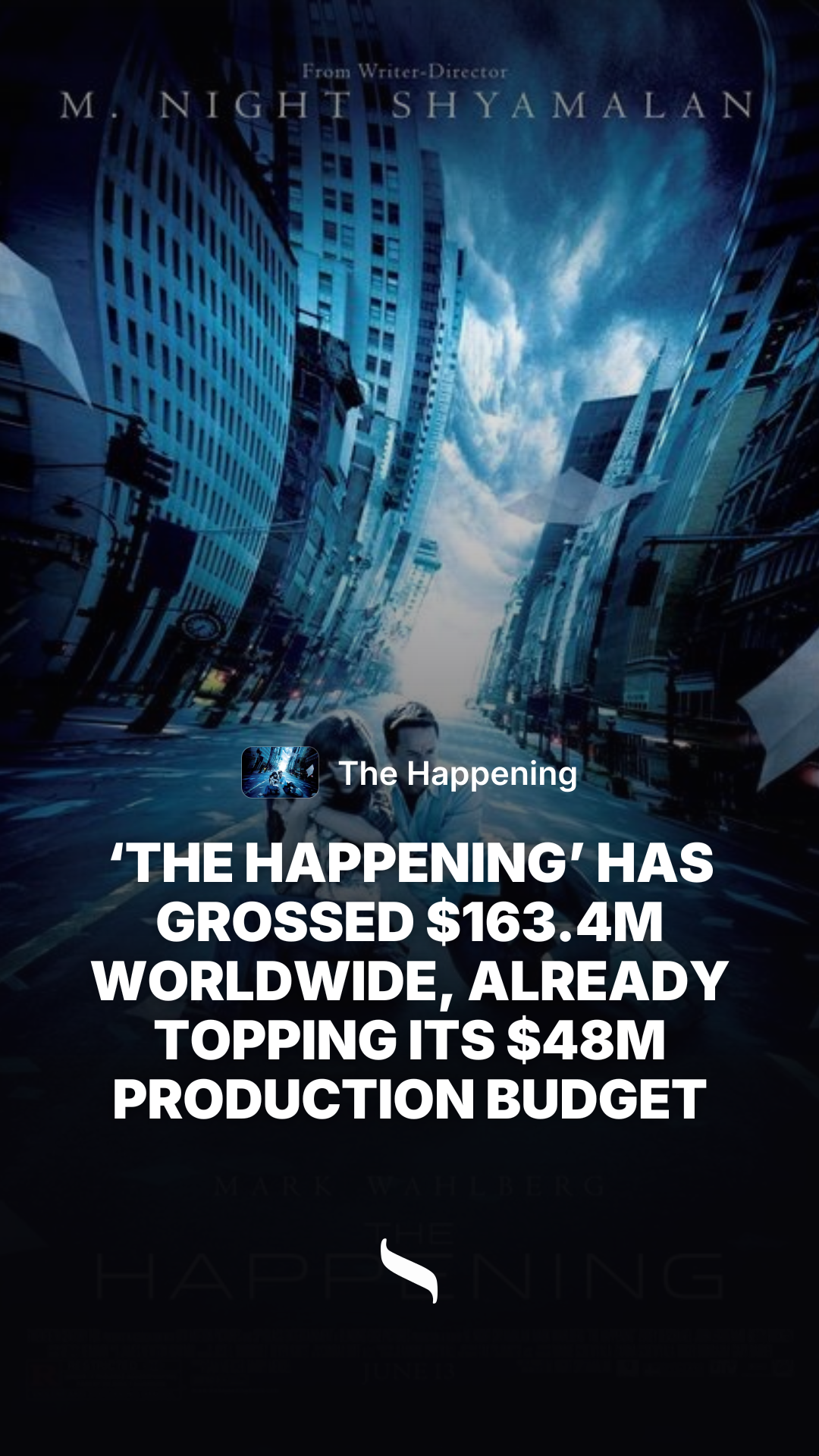 The Happening share card