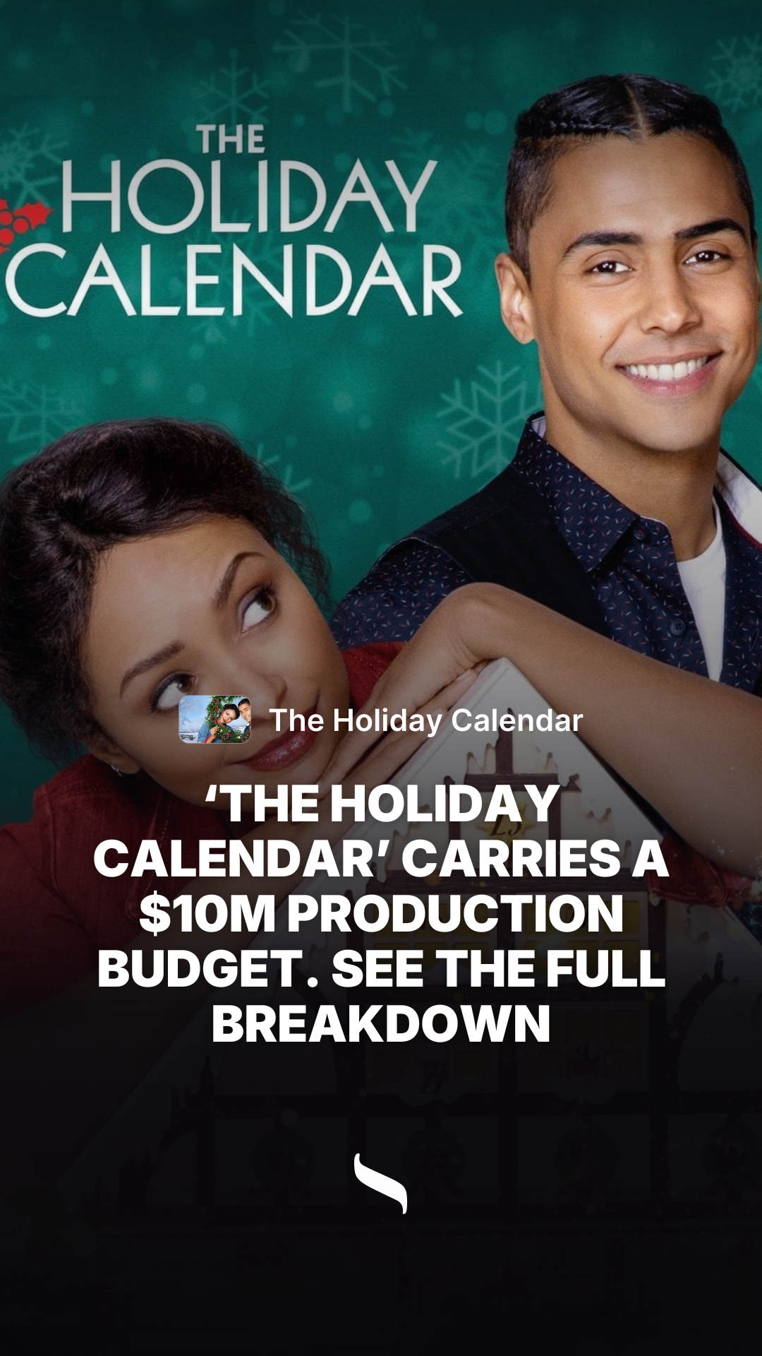 The Holiday Calendar share card