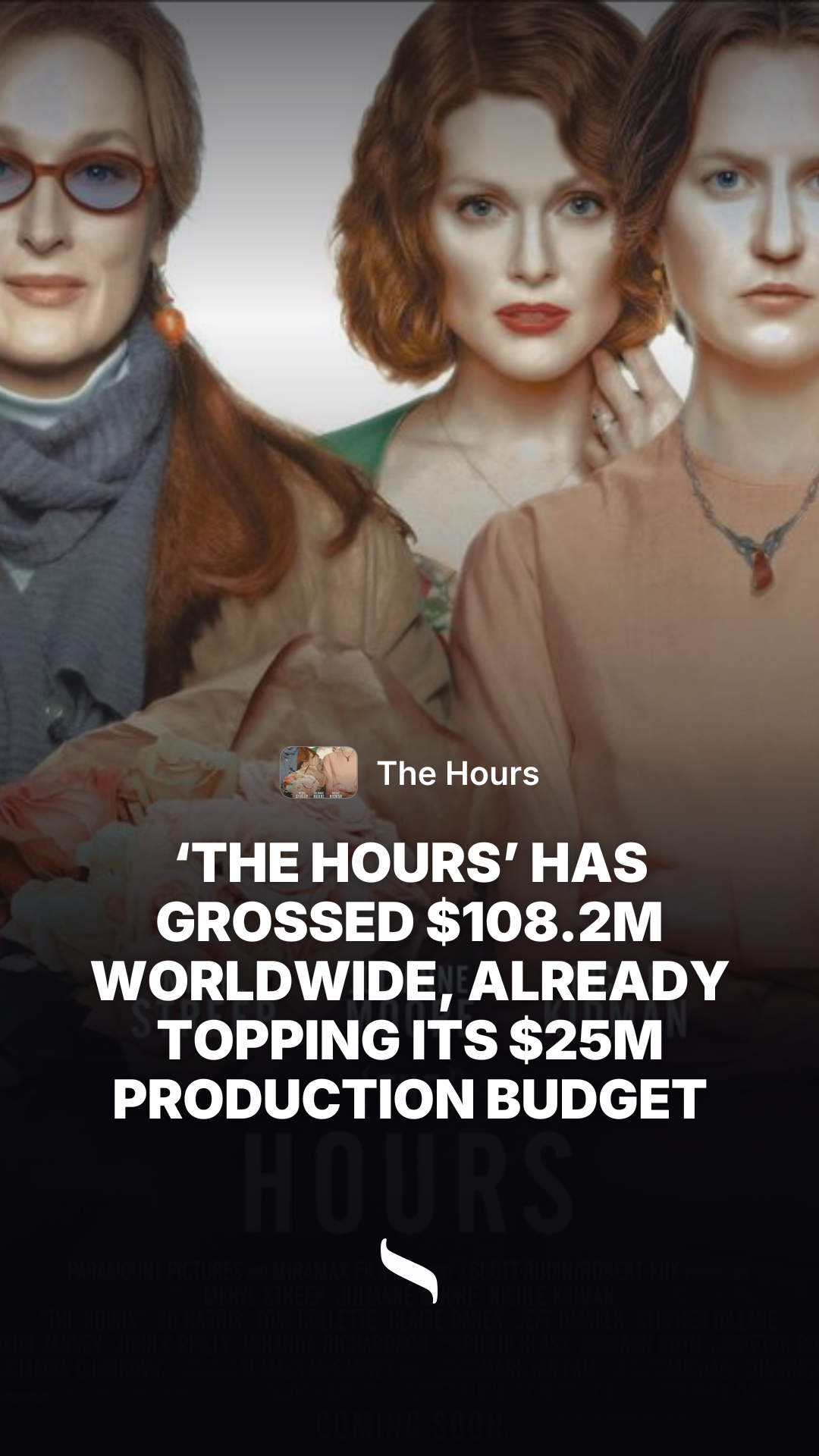 The Hours share card