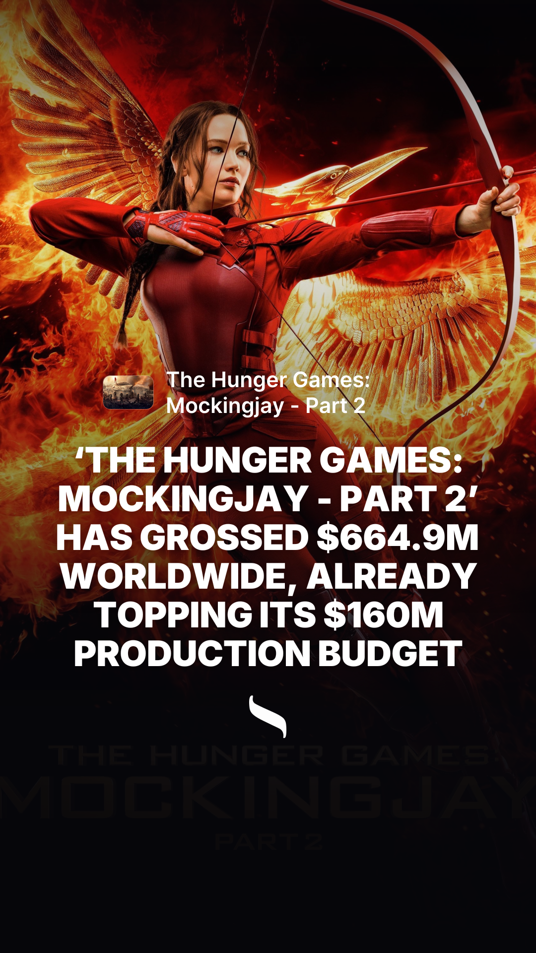 The Hunger Games: Mockingjay - Part 2 share card