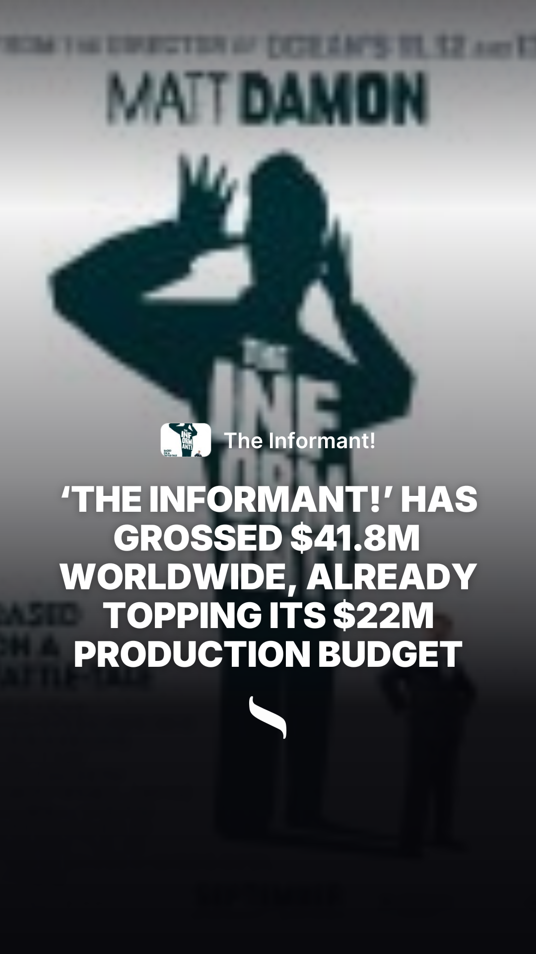 The Informant! (2009) share card