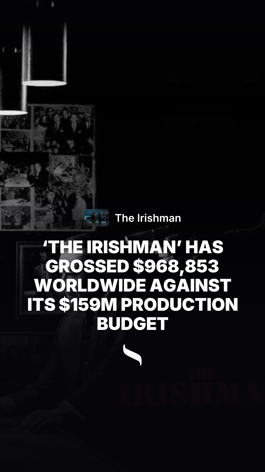 The Irishman share card