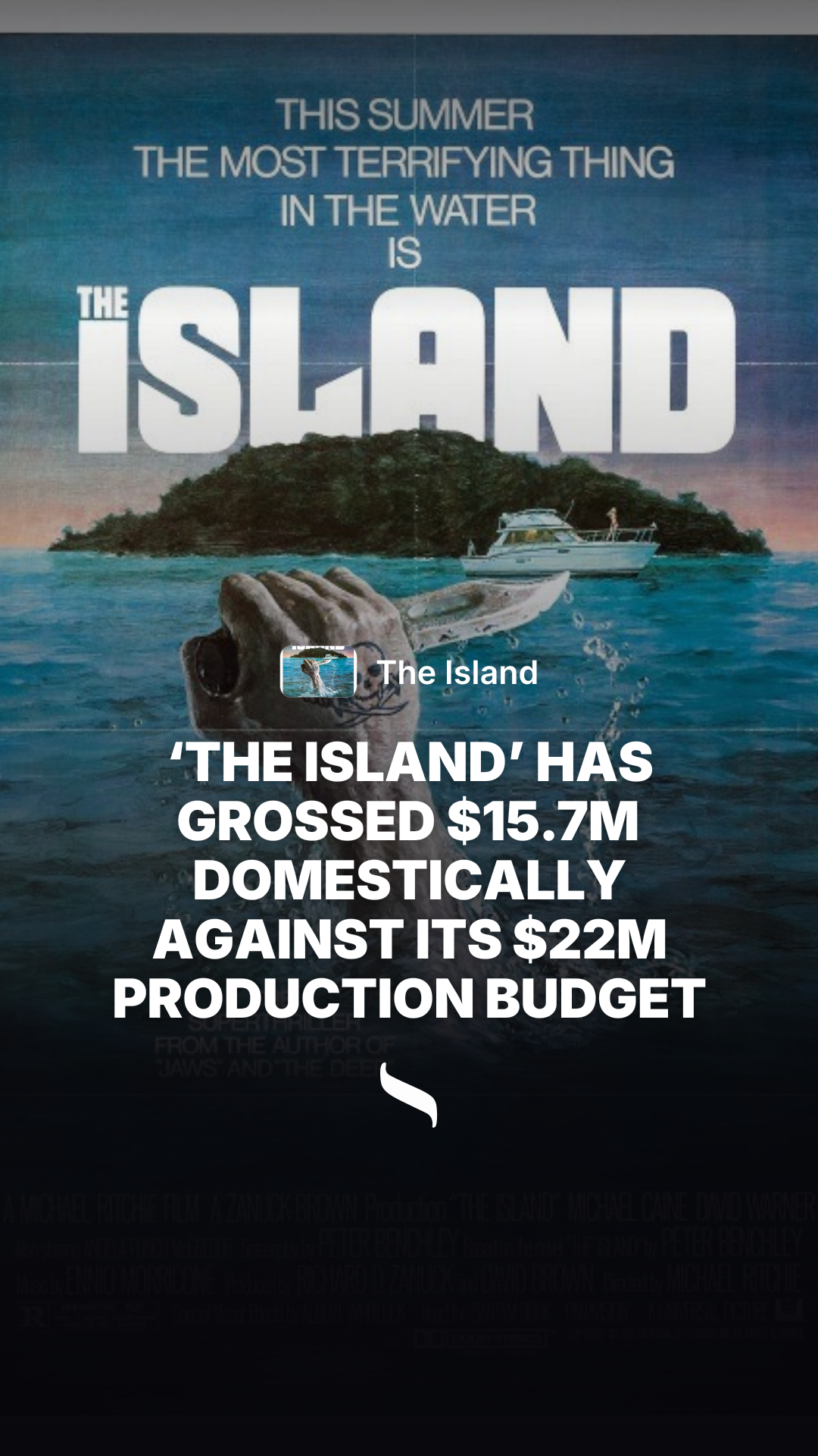The Island (1980) share card