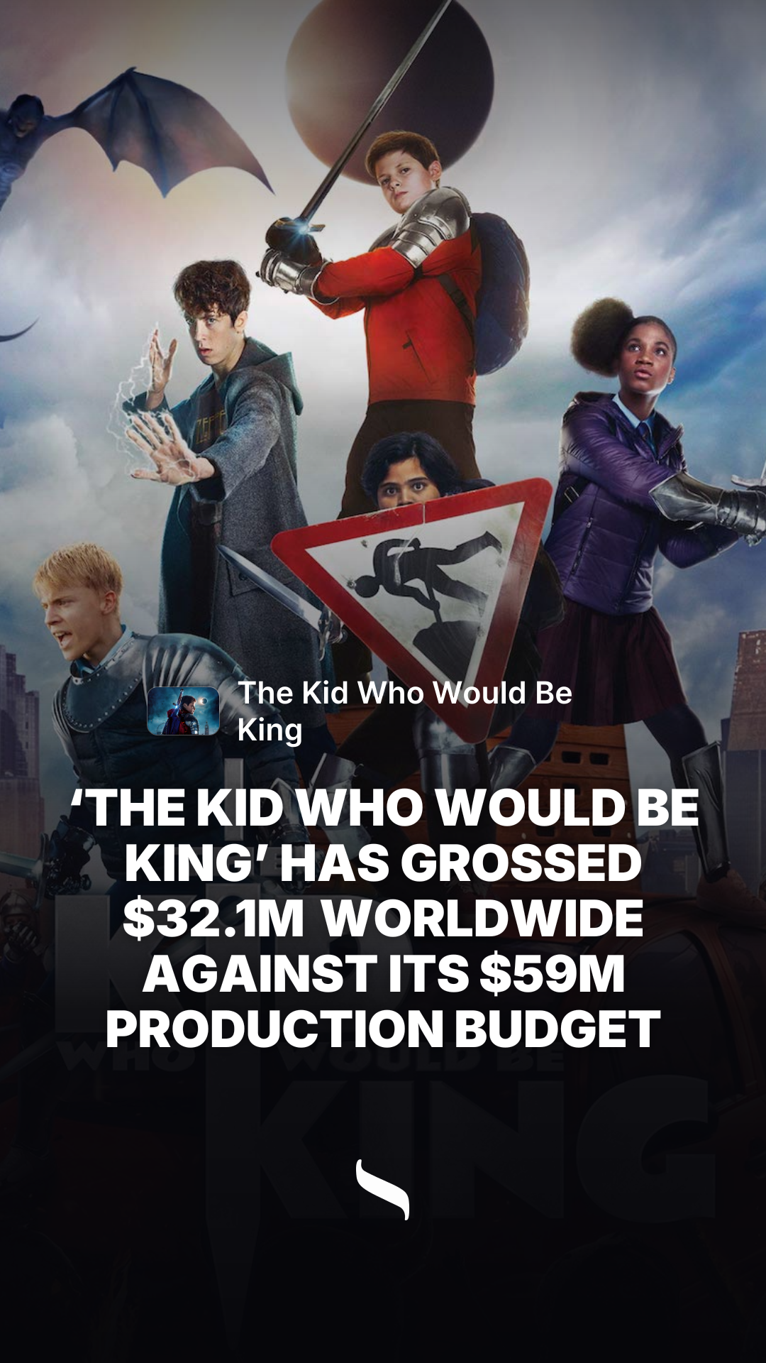The Kid Who Would Be King share card