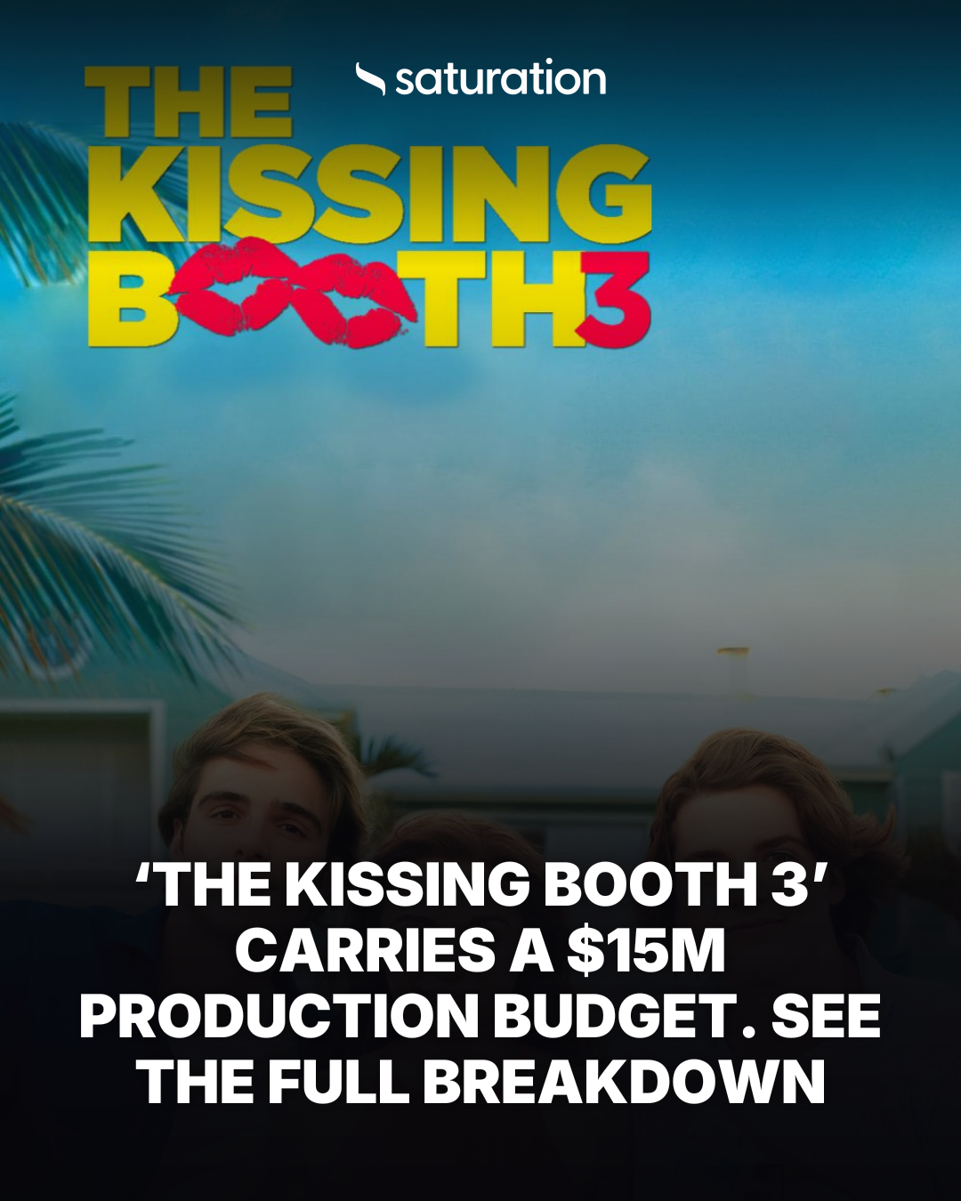The Kissing Booth 3 share card