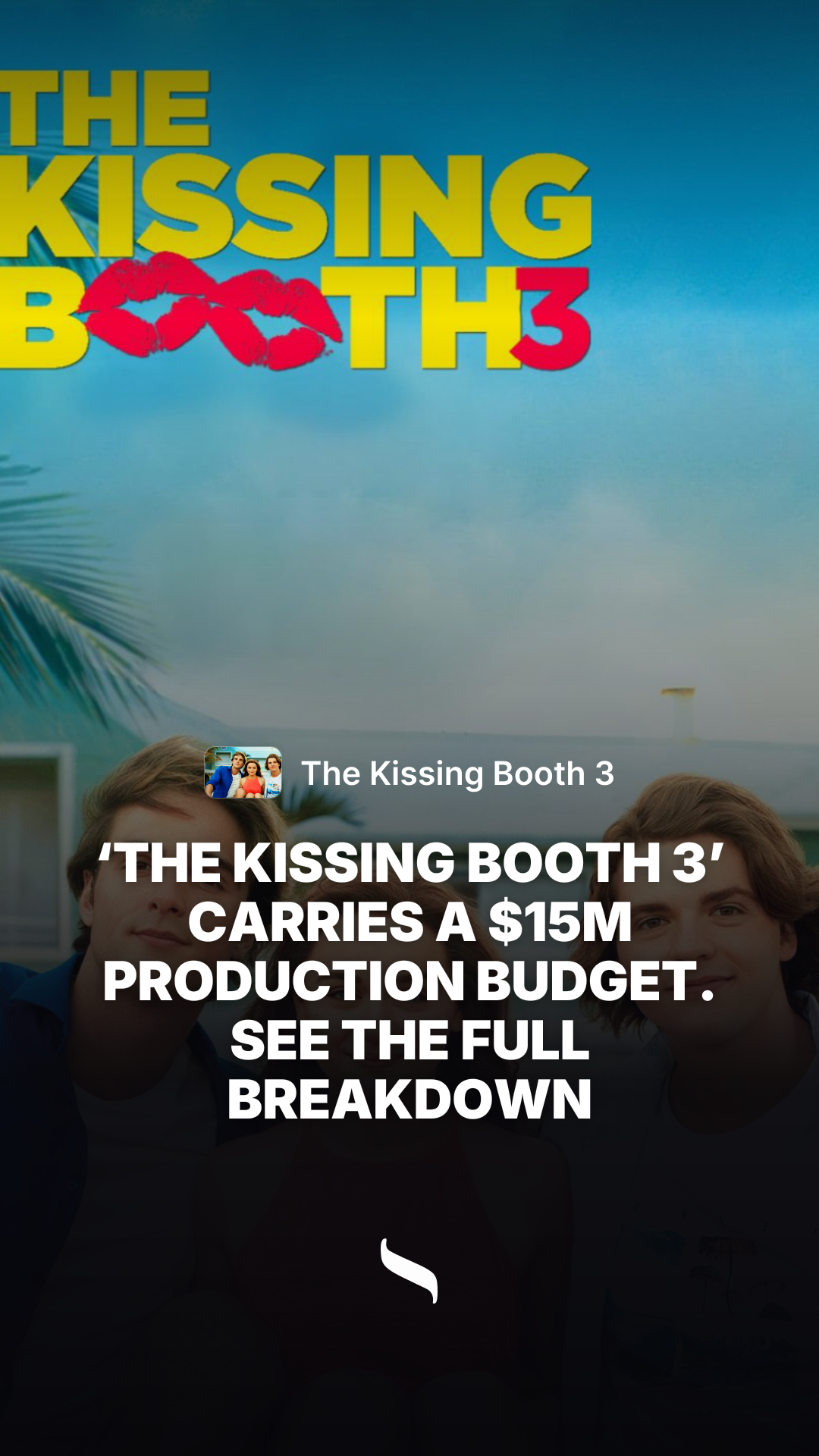 The Kissing Booth 3 share card