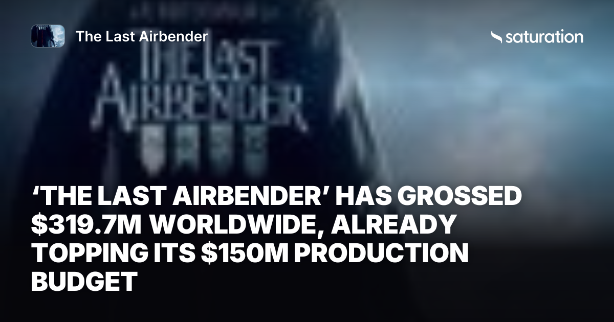The Last Airbender (2010) share card