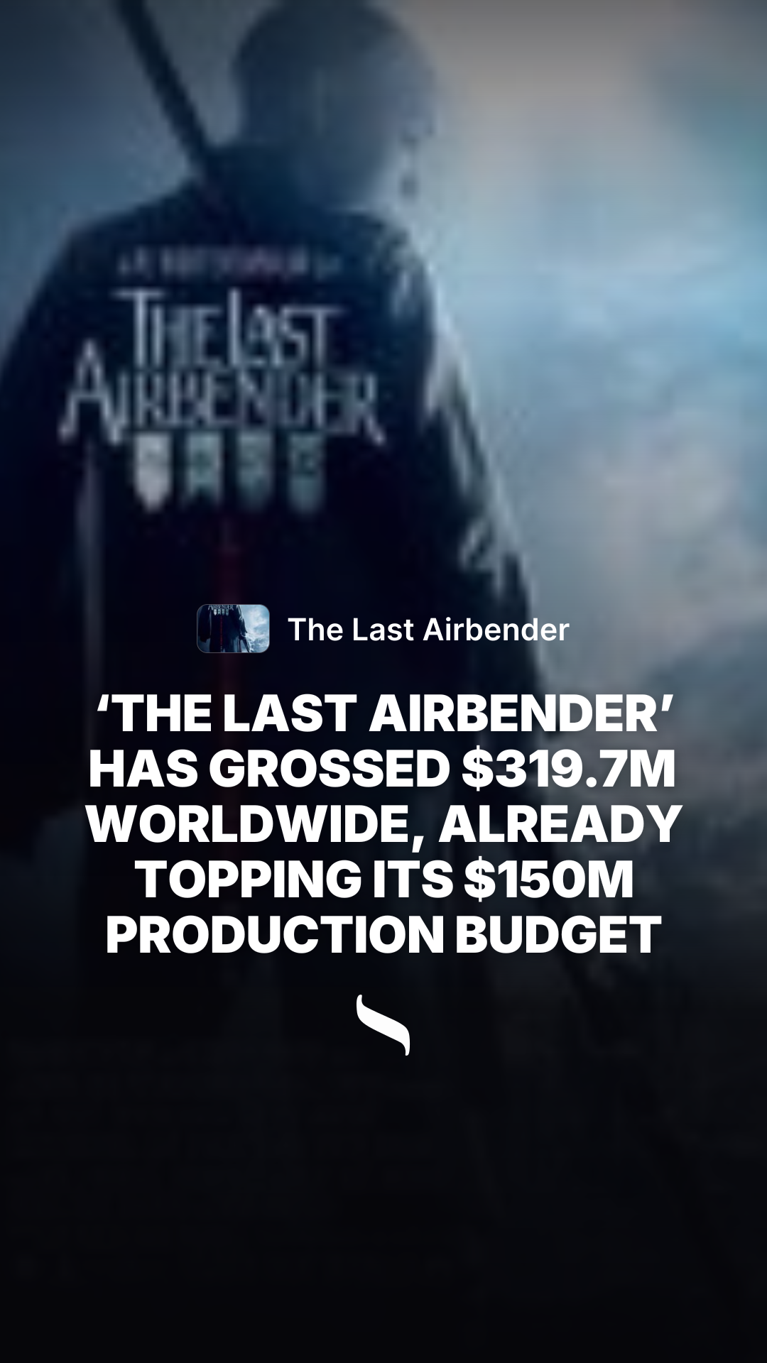 The Last Airbender (2010) share card