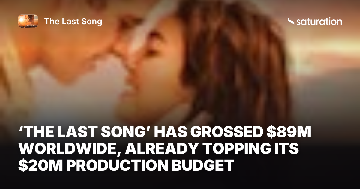 The Last Song (2010) share card