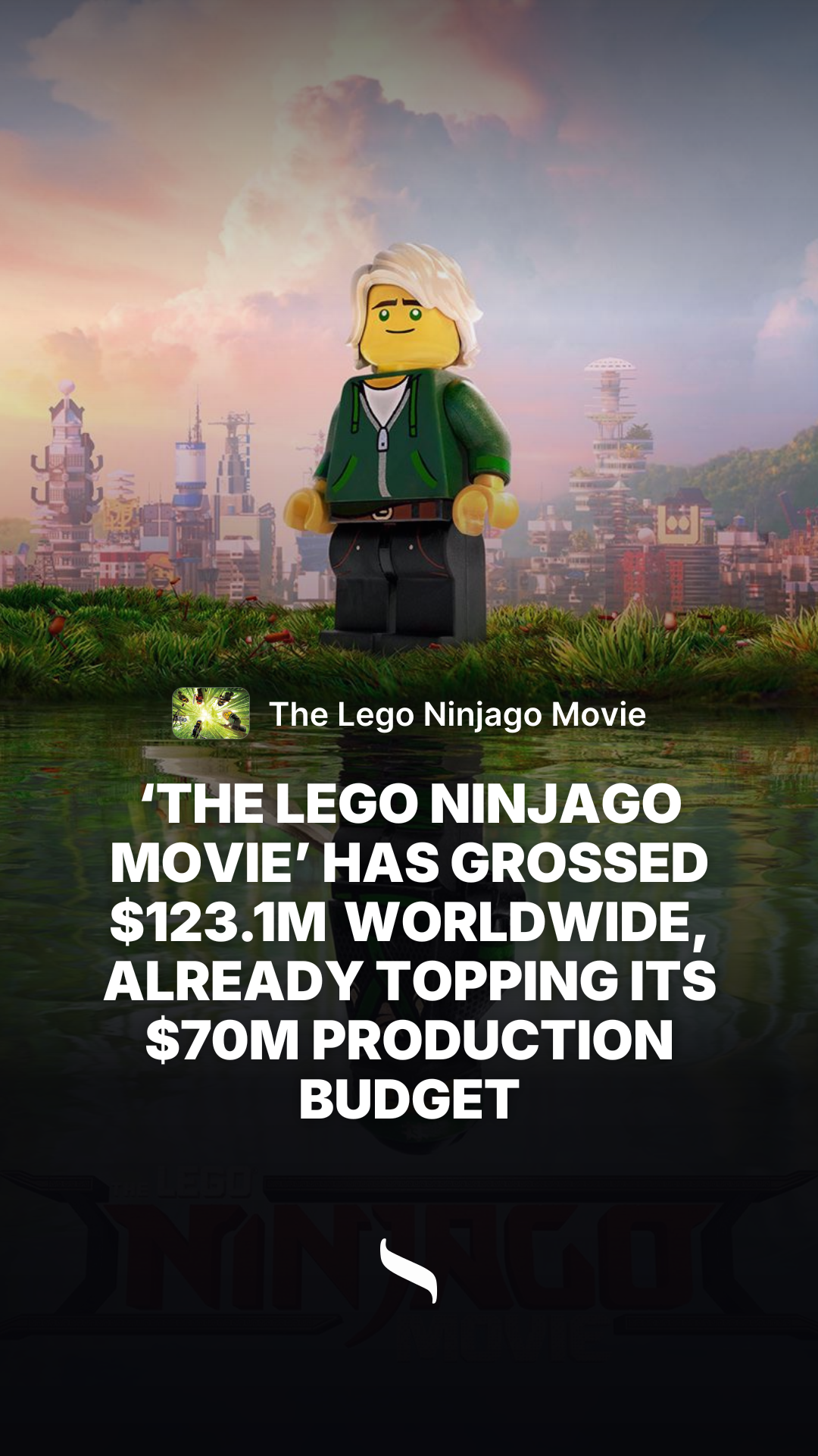 The Lego Ninjago Movie share card