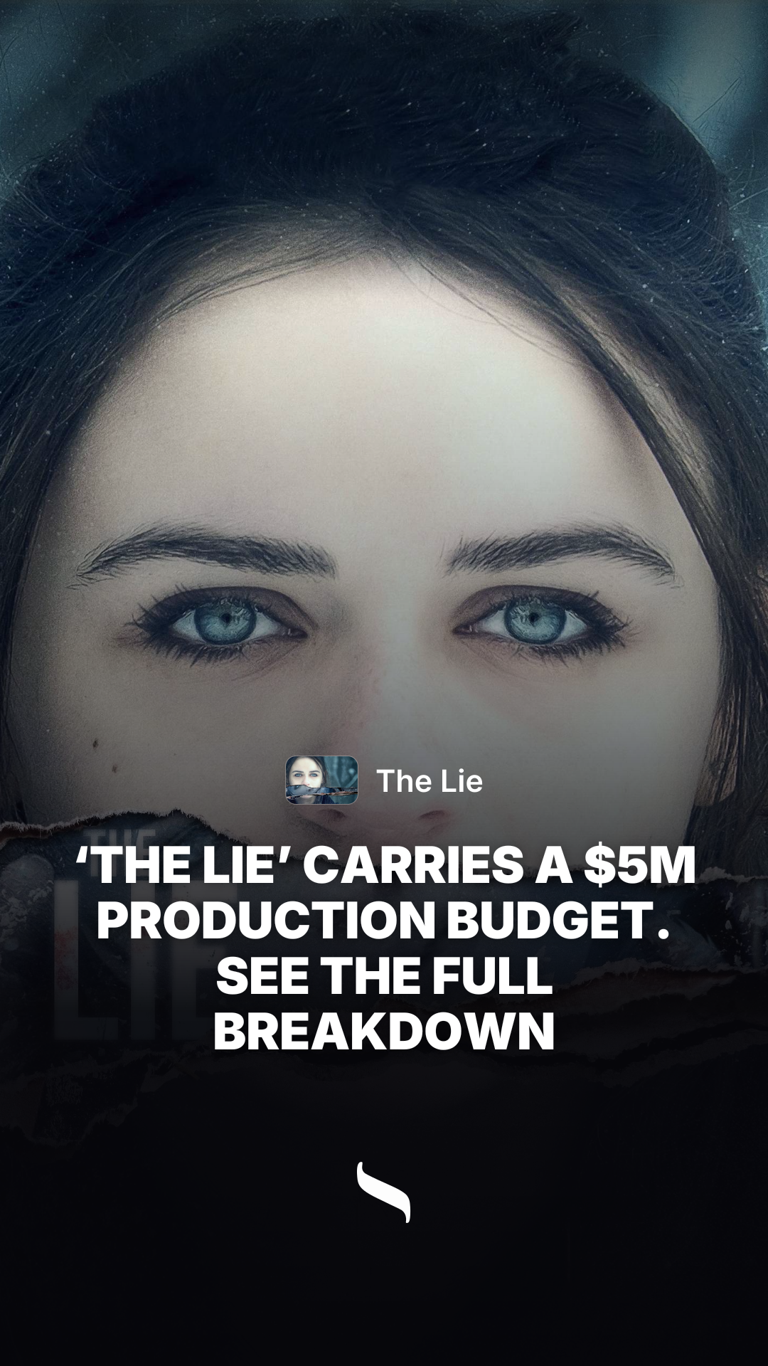 The Lie share card