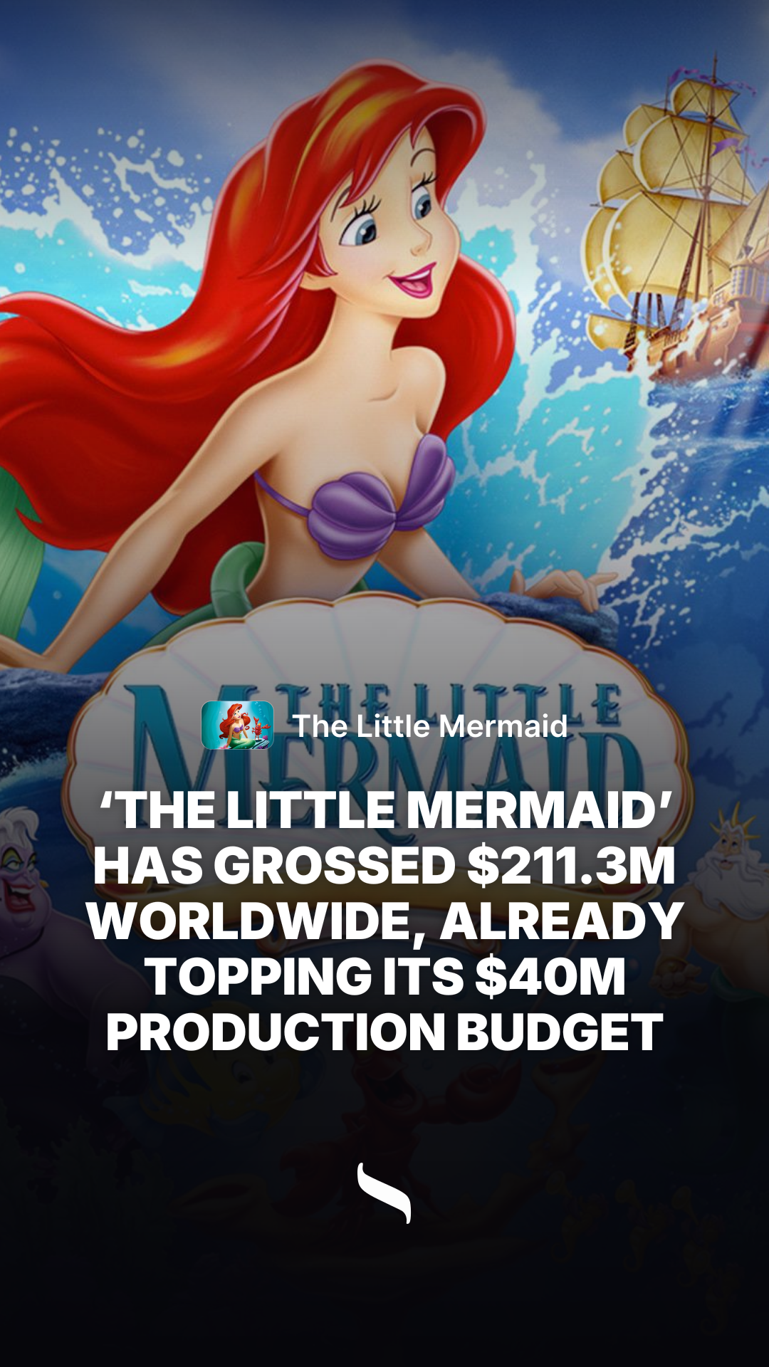 The Little Mermaid share card