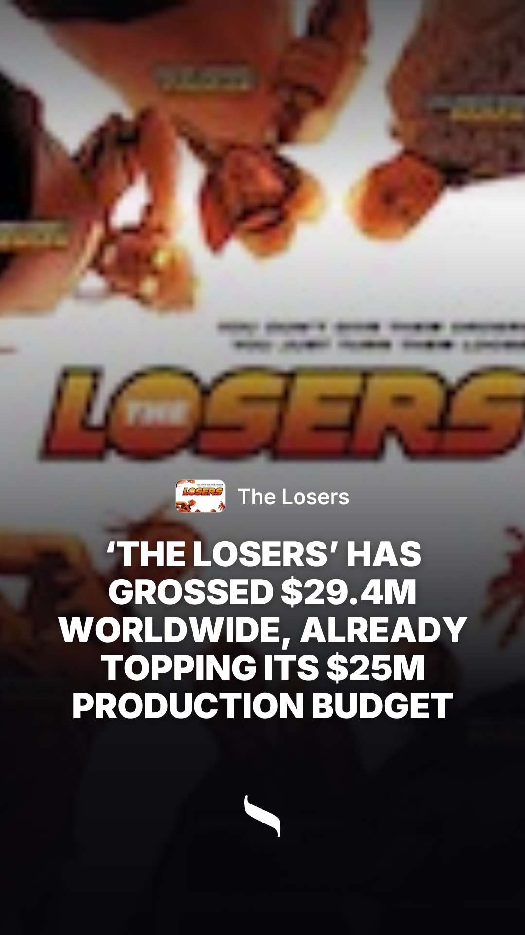 The Losers share card