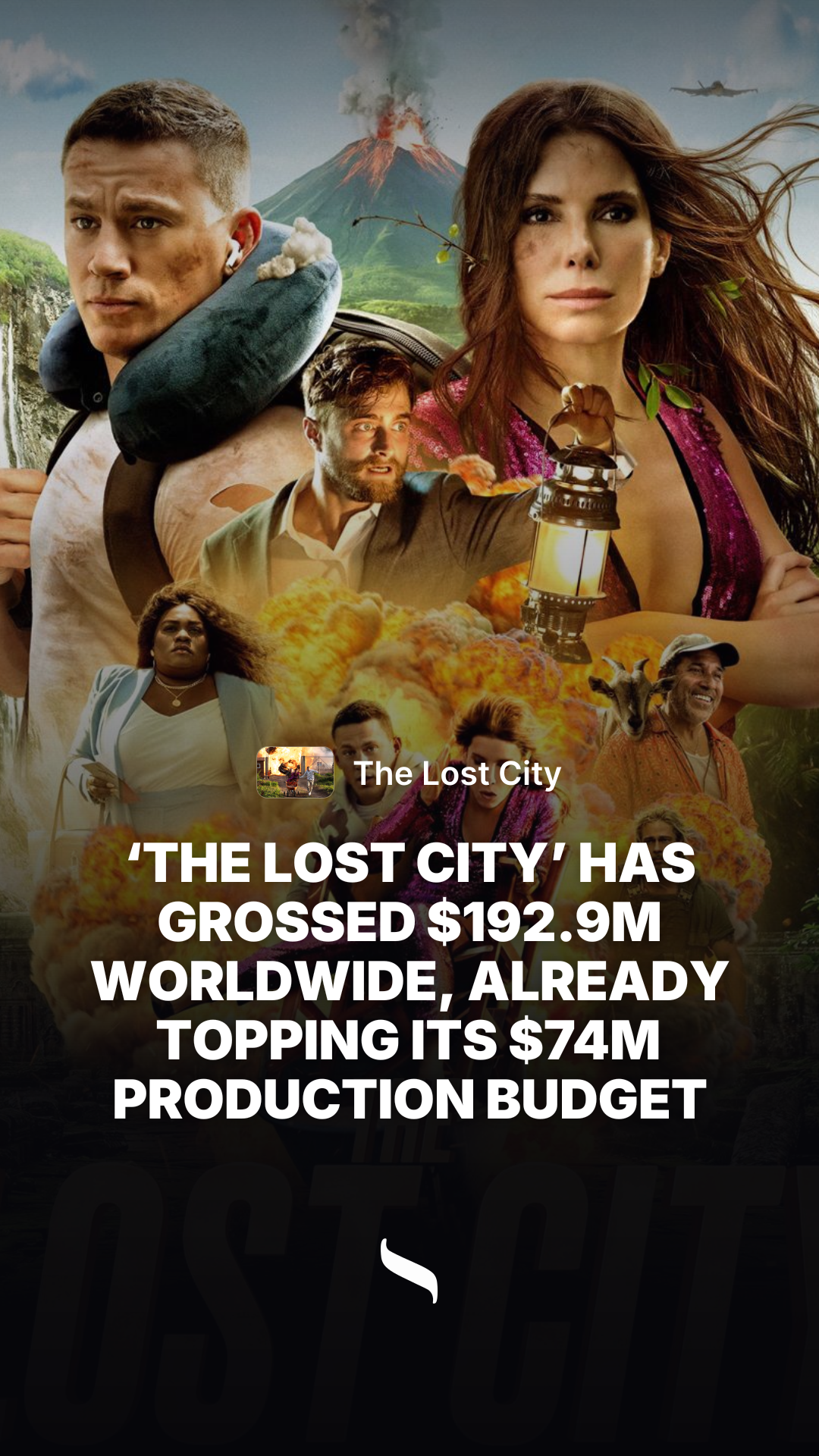 The Lost City share card